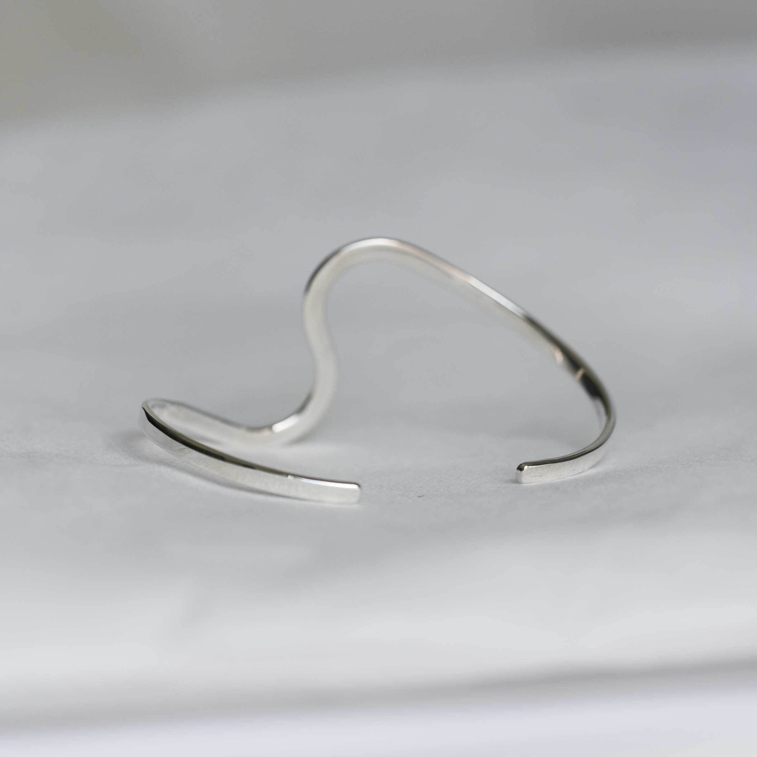 sterling silver statement bracelet