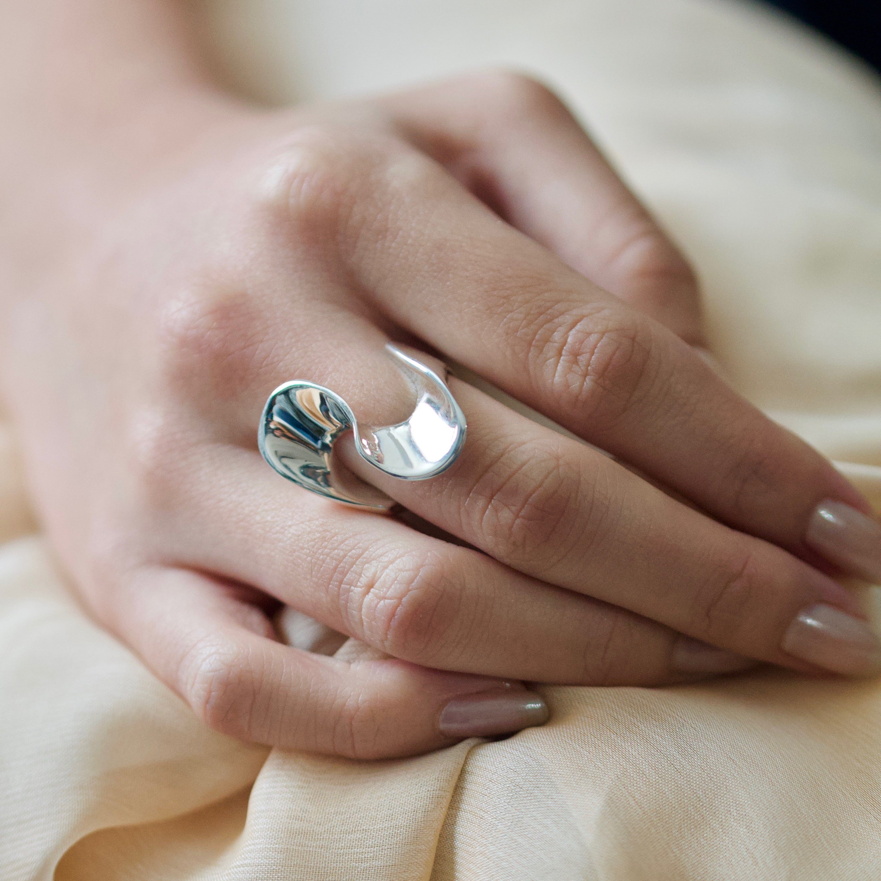sterling silver statement ring