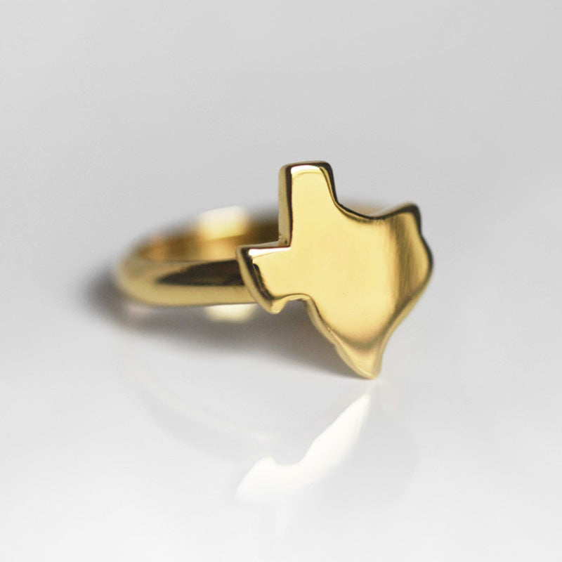 gold texas ring
