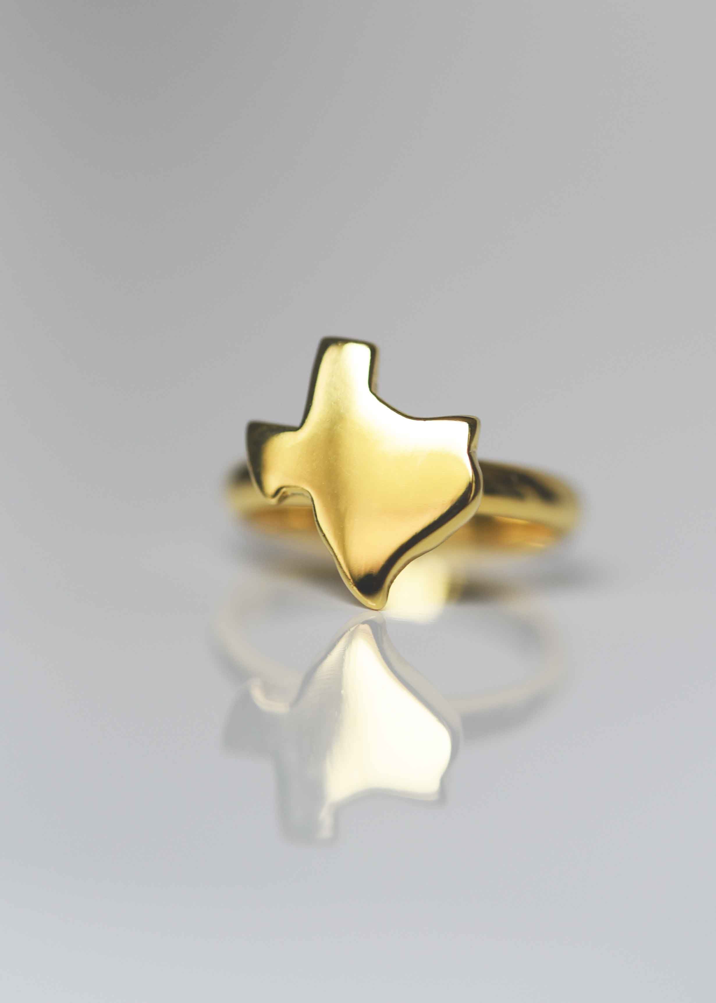 gold texas ring