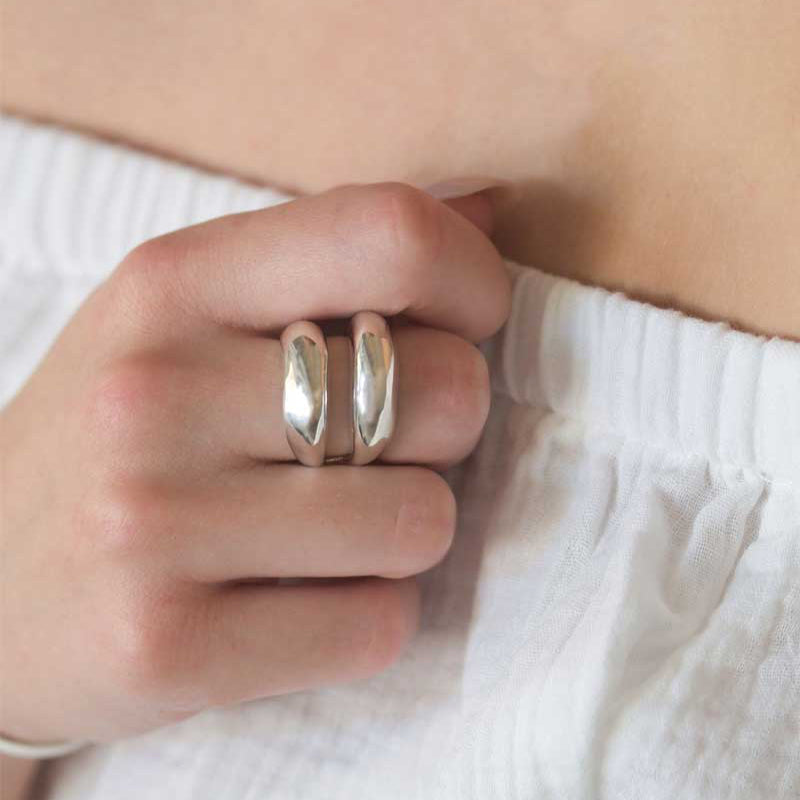 Two Dome Ring