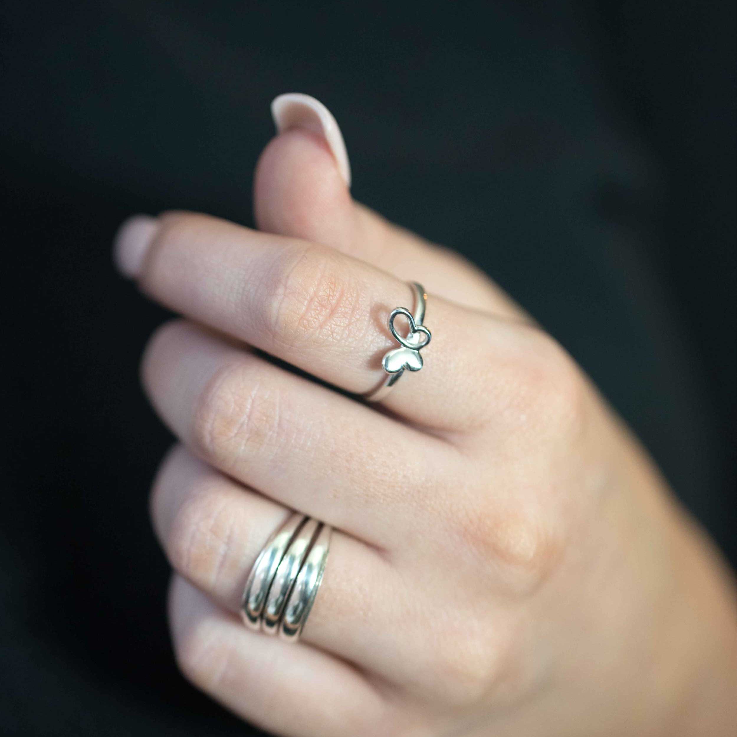 Butterfly Silver Ring