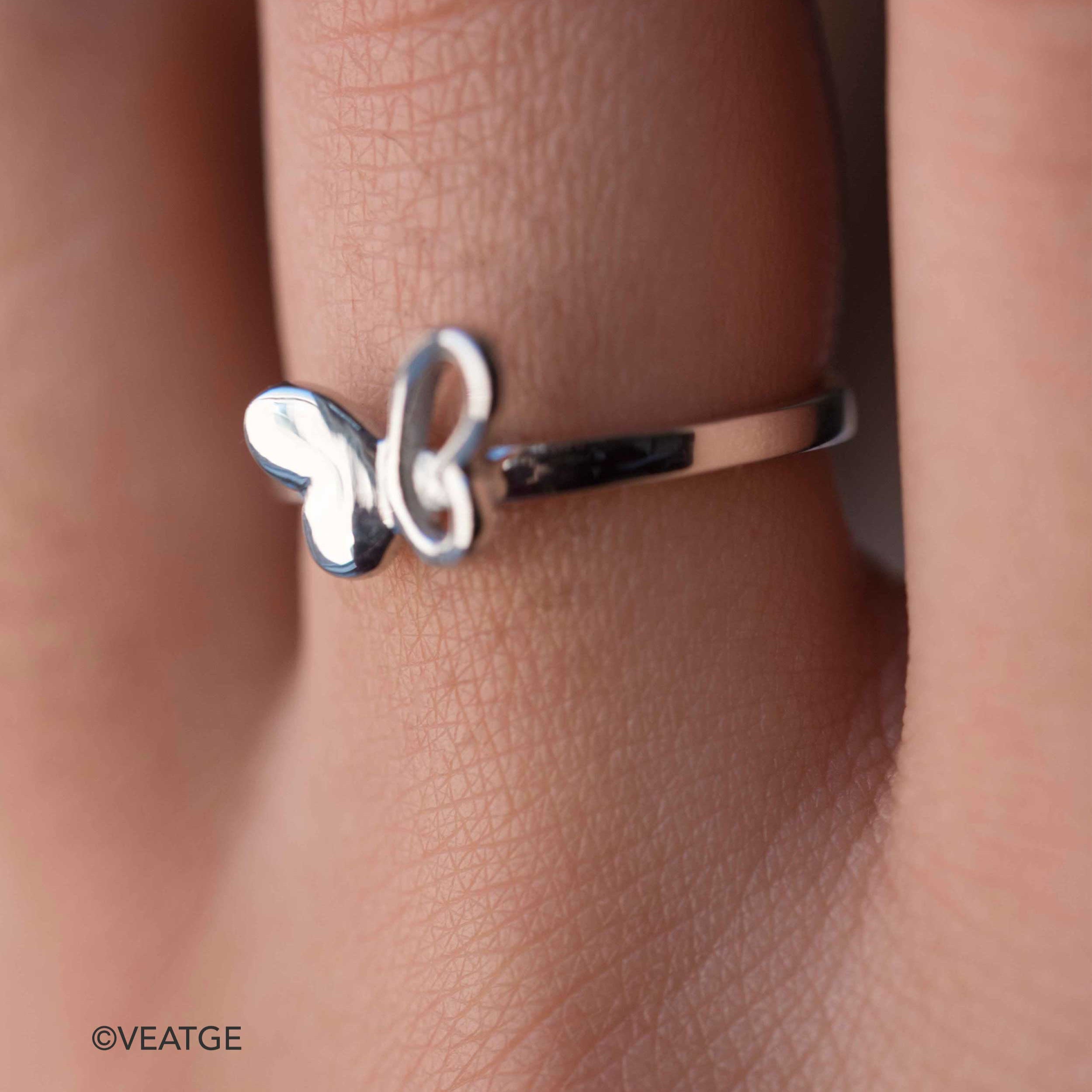 Butterfly Silver Ring