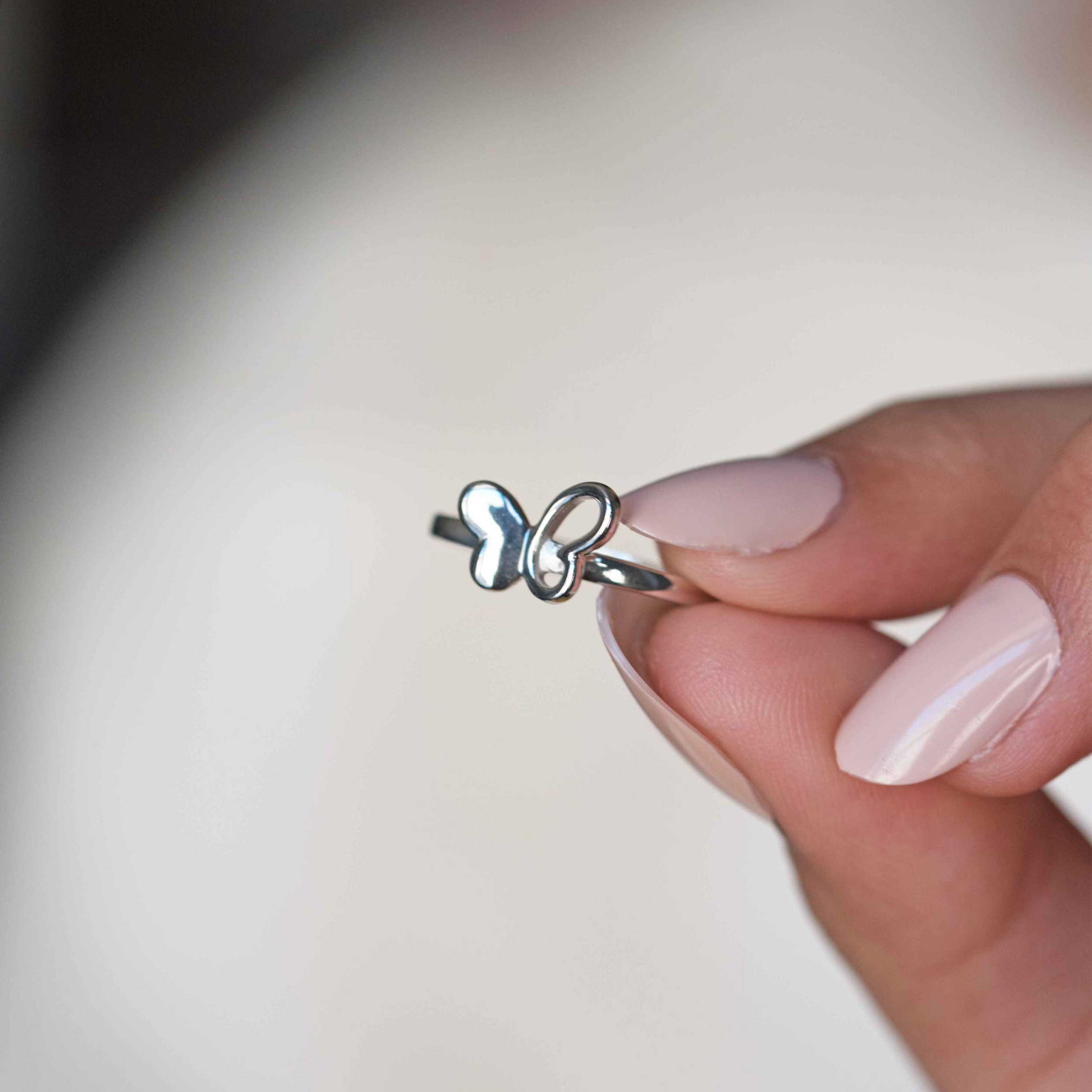 Butterfly Silver Ring