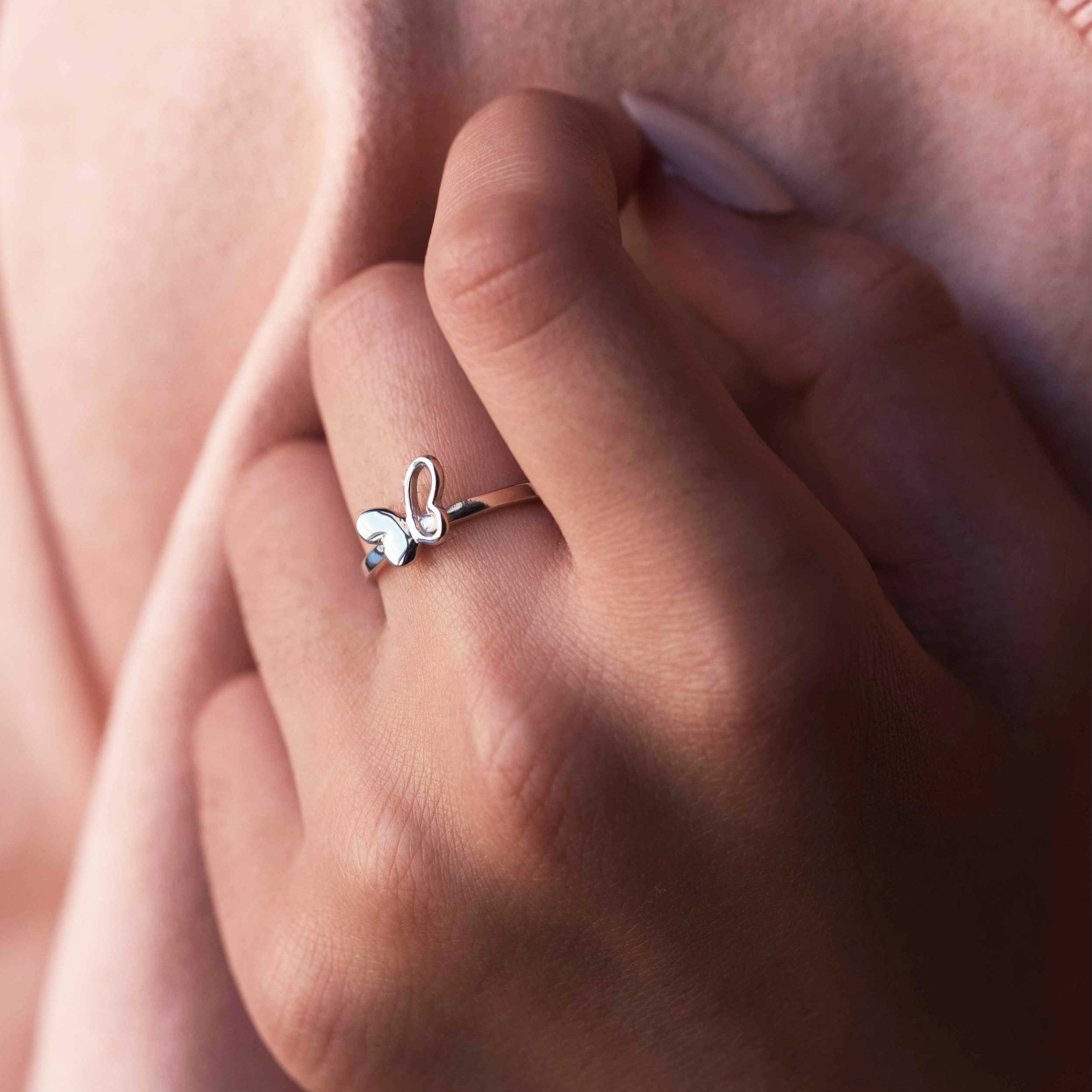 Butterfly Silver Ring