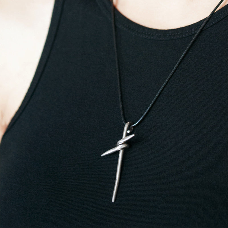 Modern Cross Pendant-big