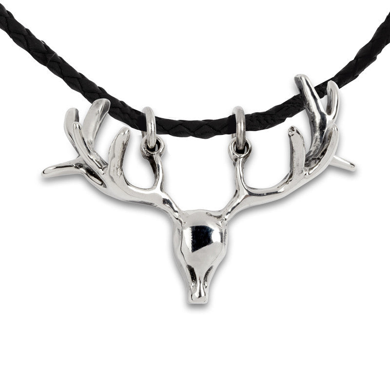 Reindeer antler pendant