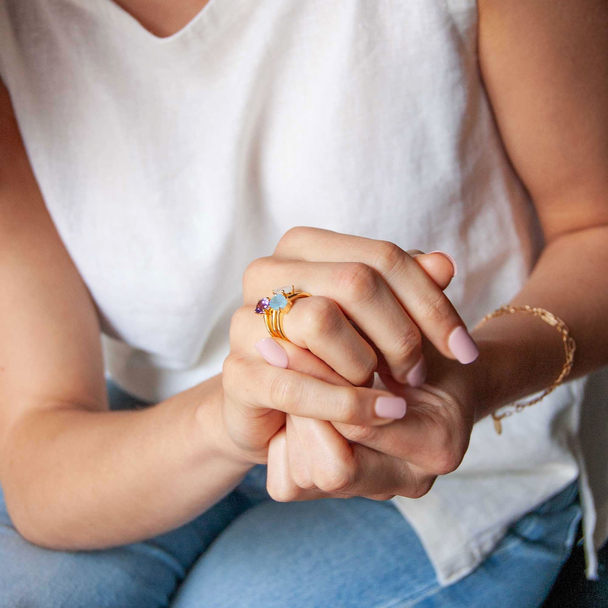 WHY IS MY GOLD VERMEIL RINGS LOSING IT'S COLOR?