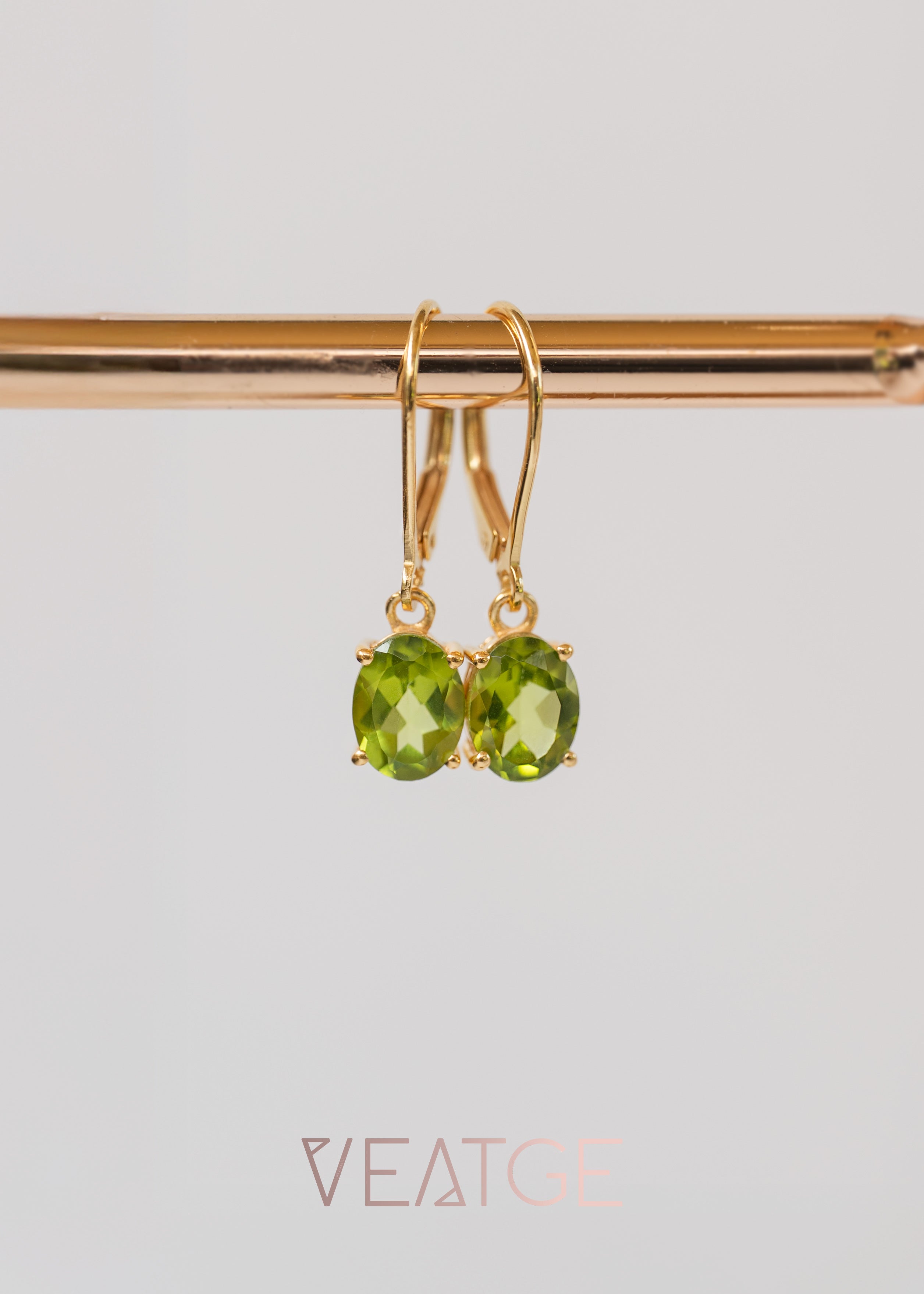 Peridot Dangle Earrings
