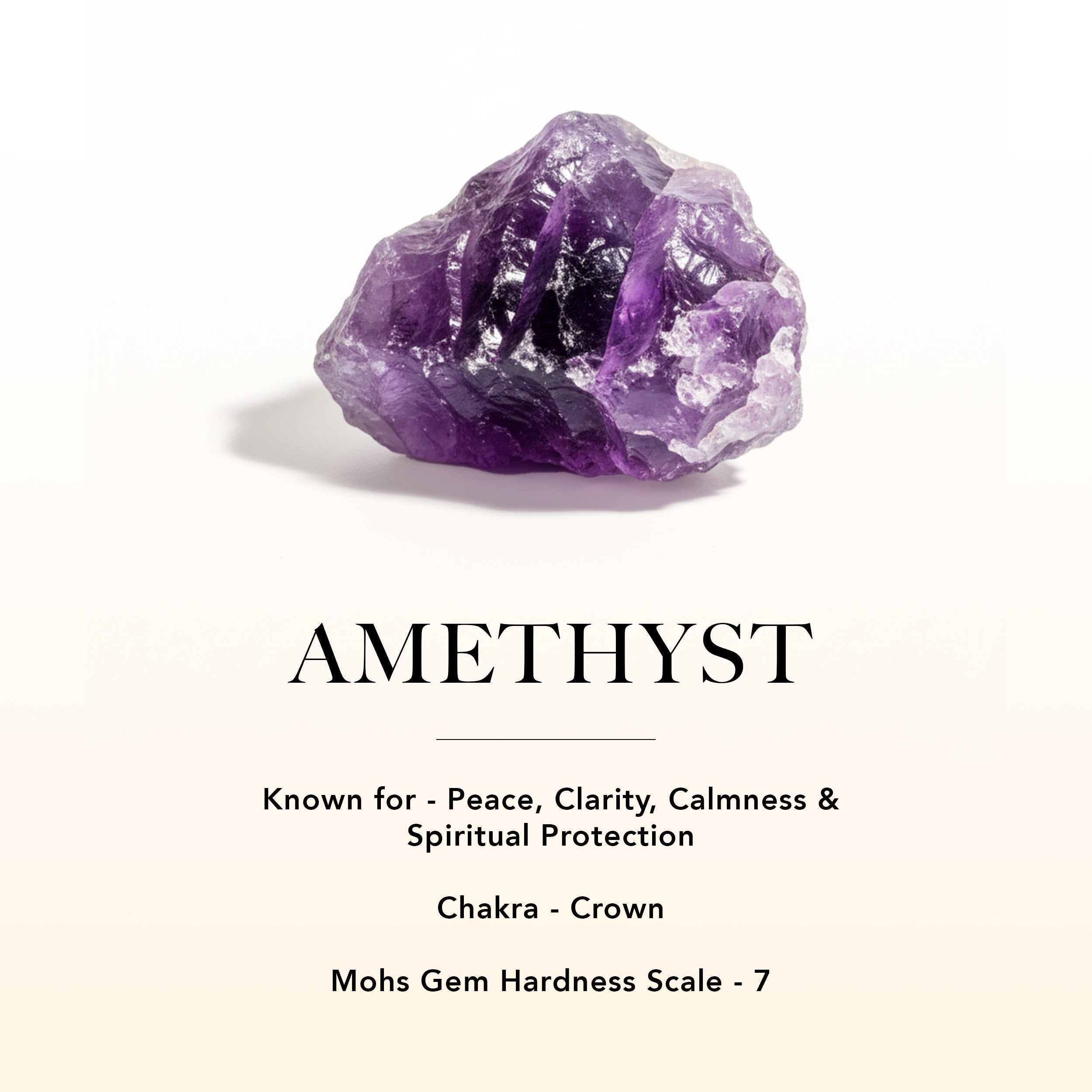 Amethyst Baguette Birthstone Charm