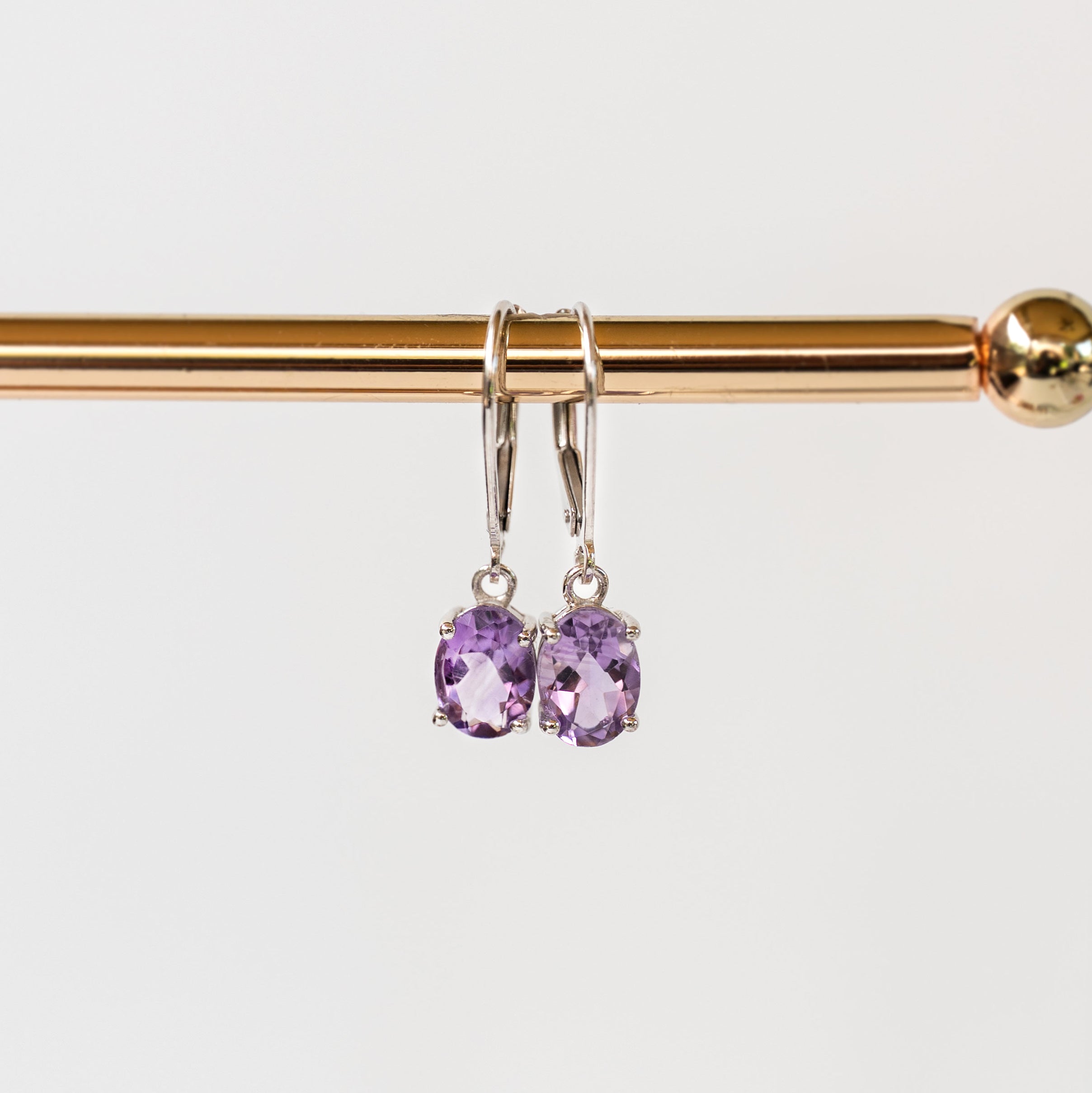 Amethyst Dangle Earrings