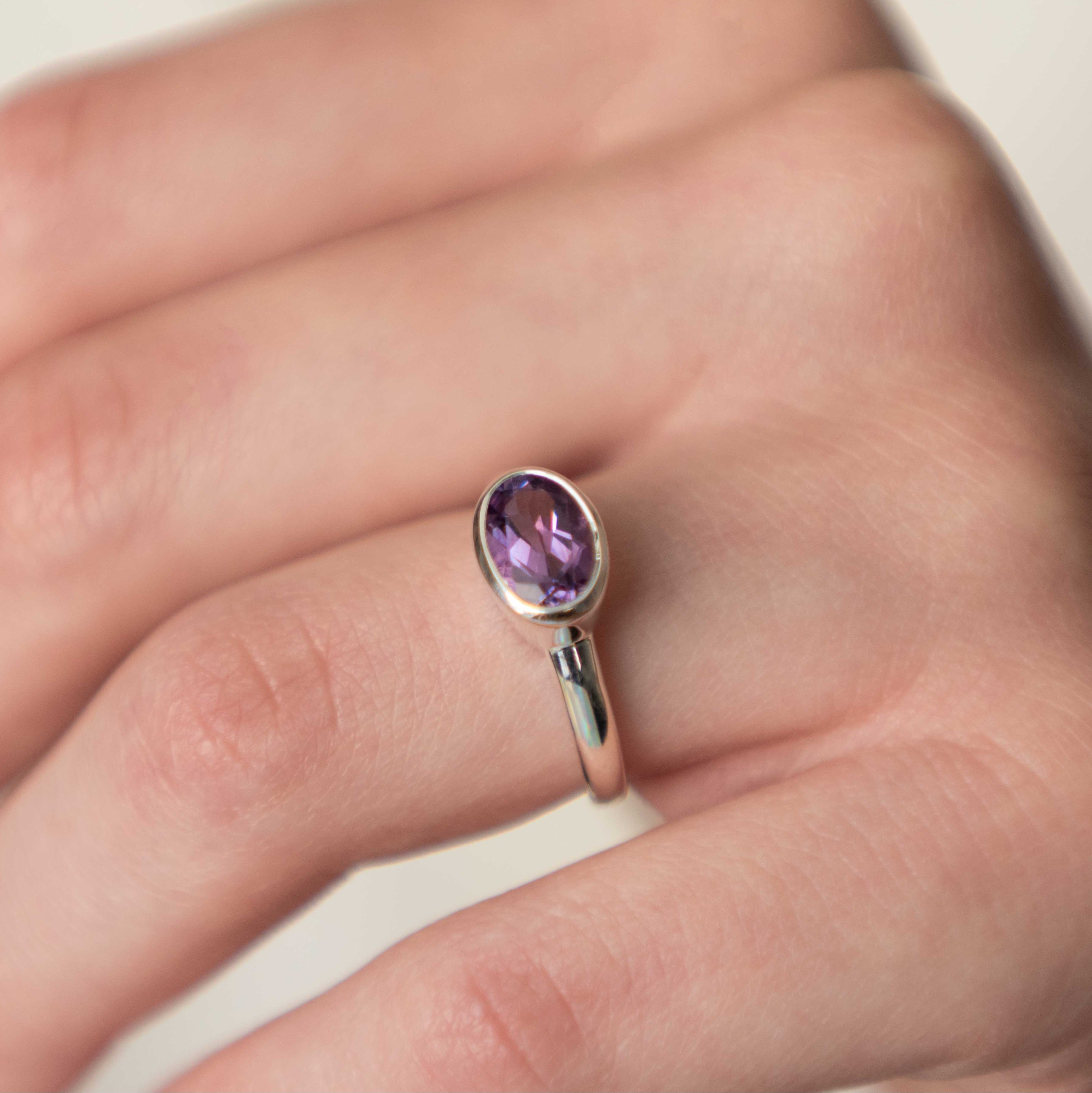 Amethyst Ring - Marigold