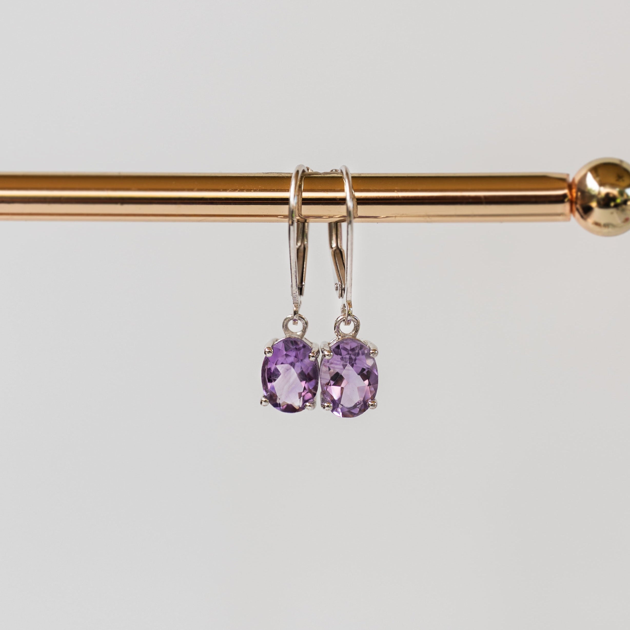 Amethyst Dangle Earrings
