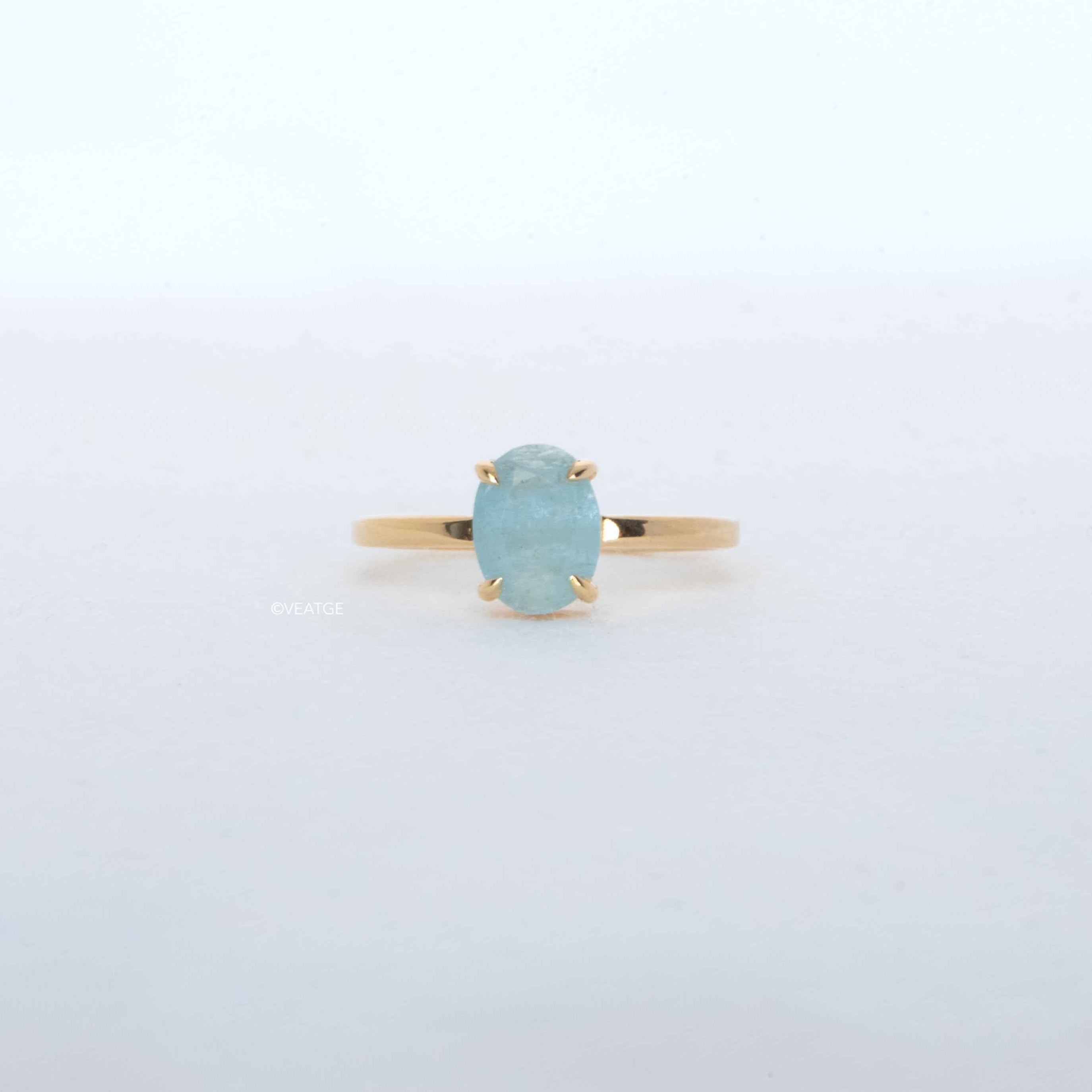 Aquamarine Ring Gold VEATGE