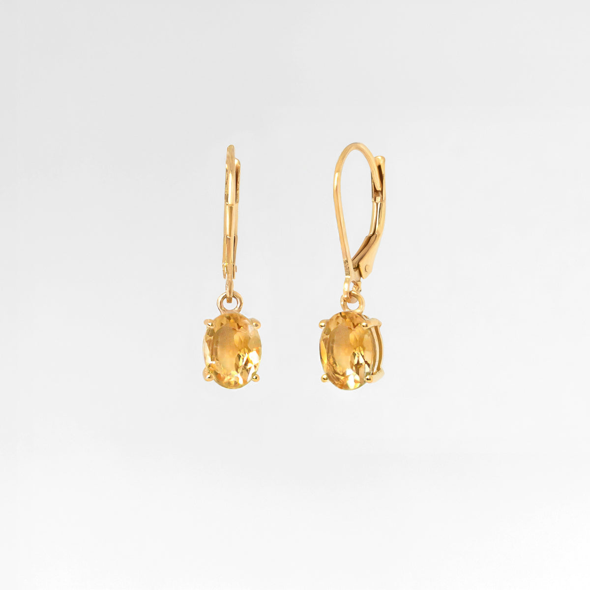 Citrine Dangle Earrings