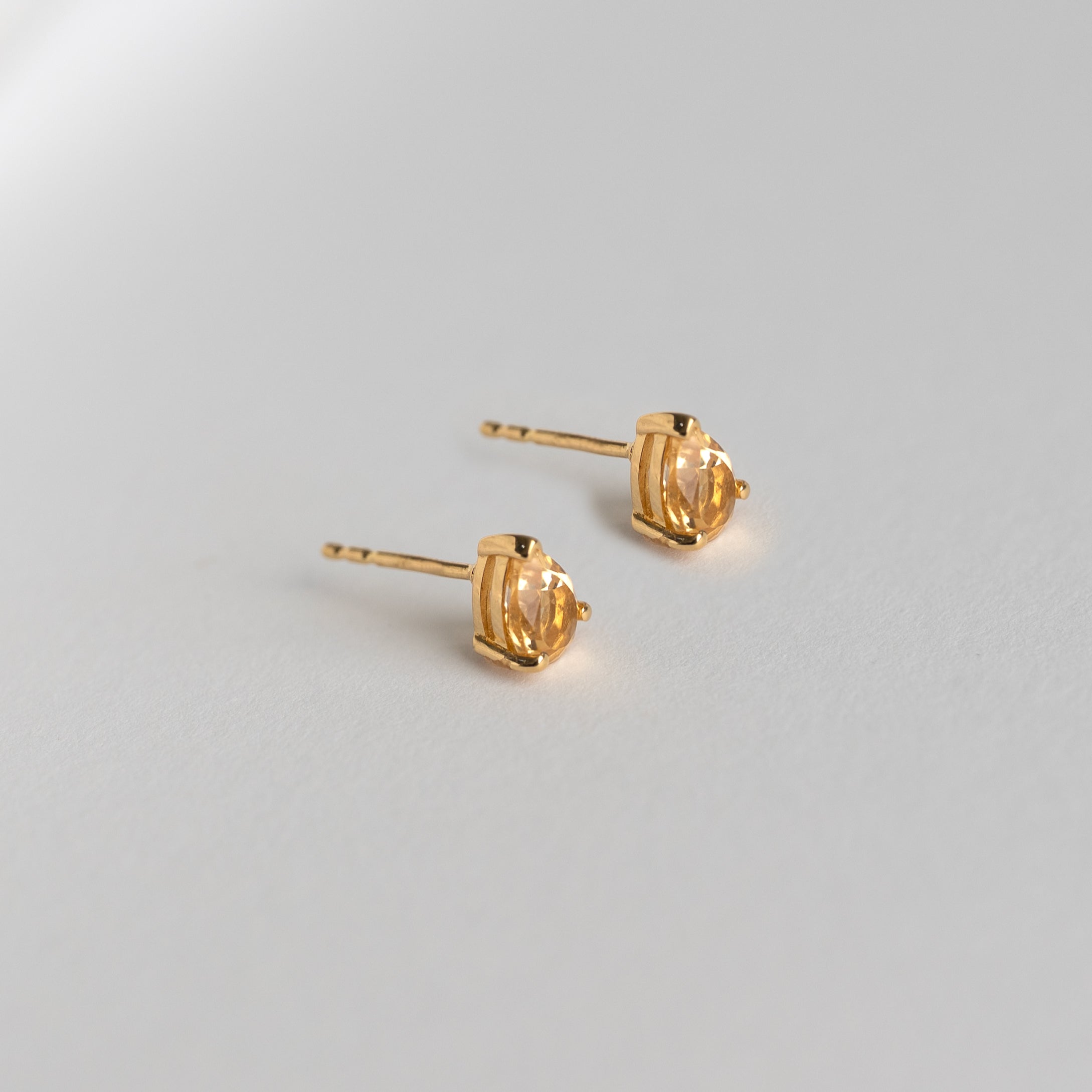 citrine earrings