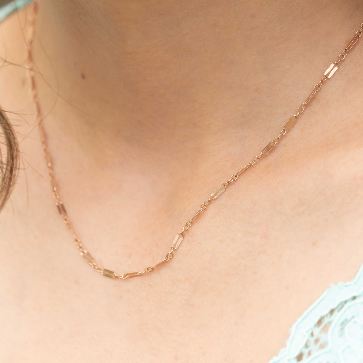 Sequin Chain Necklace