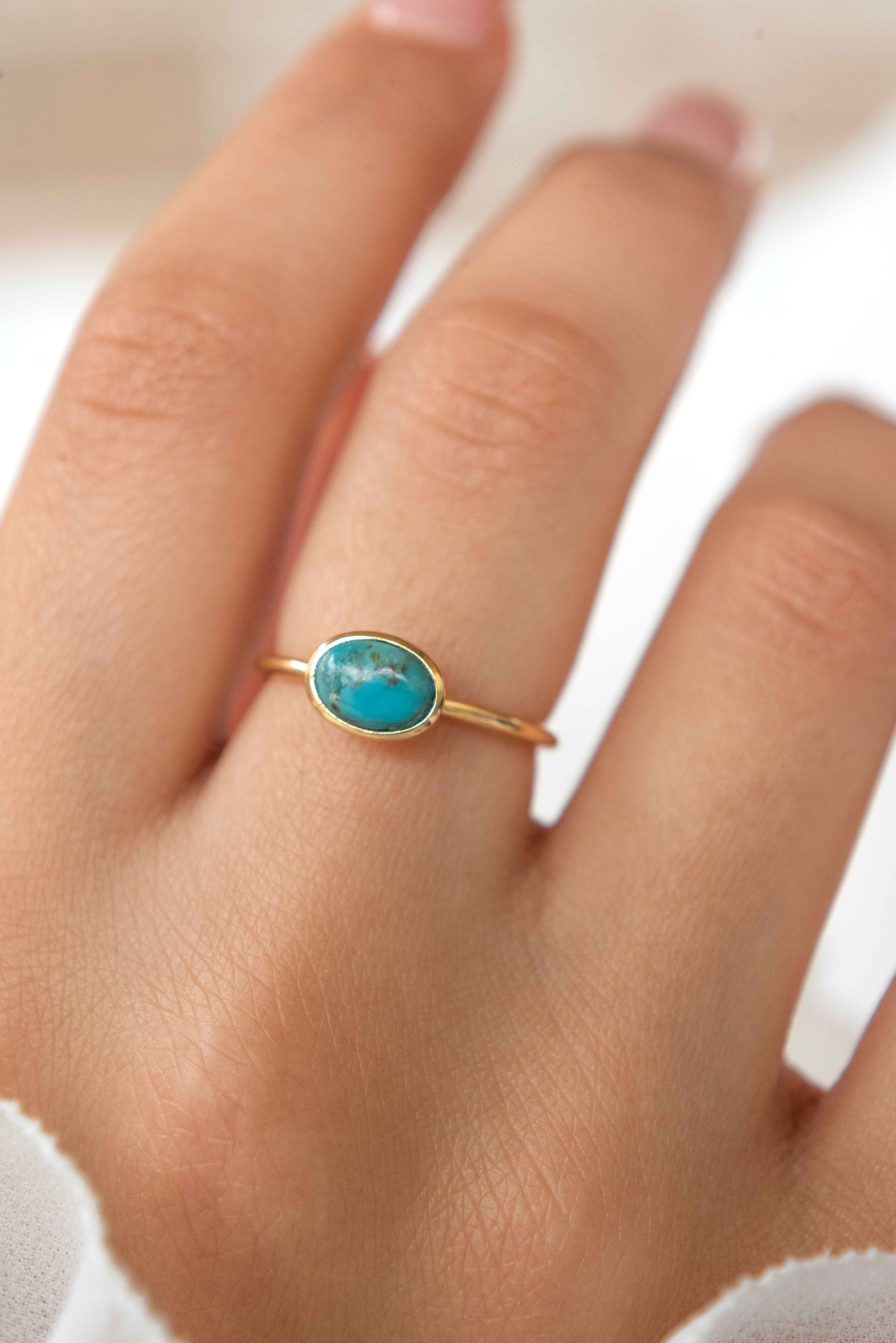 Turquoise Ring - Buttercup