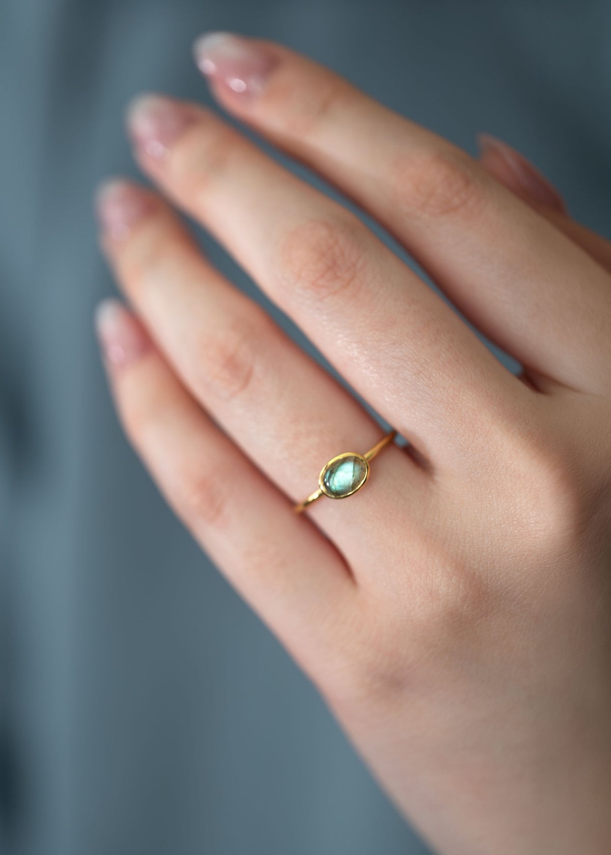 Labradorite Ring - Buttercup