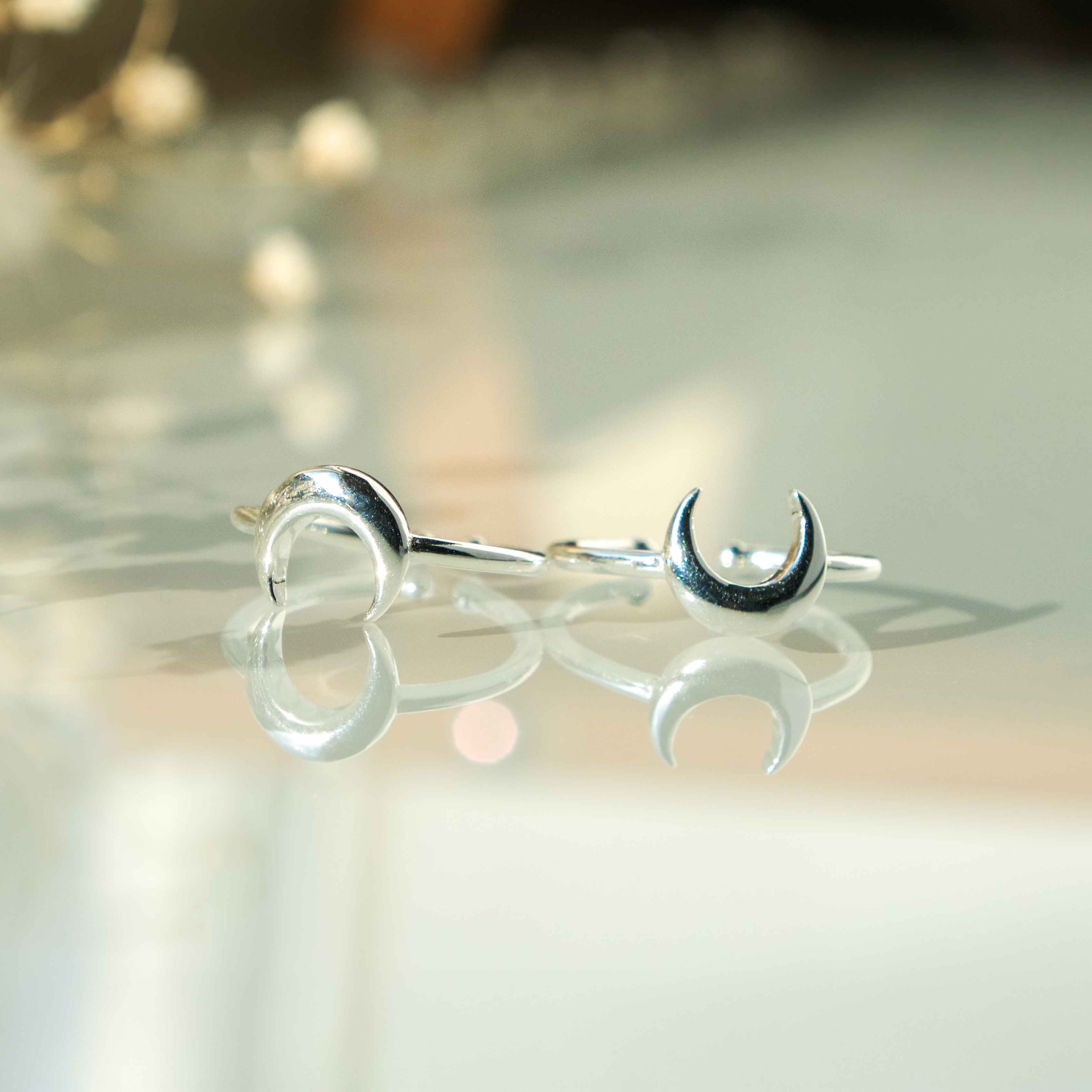 Moon Ring - Adjustable