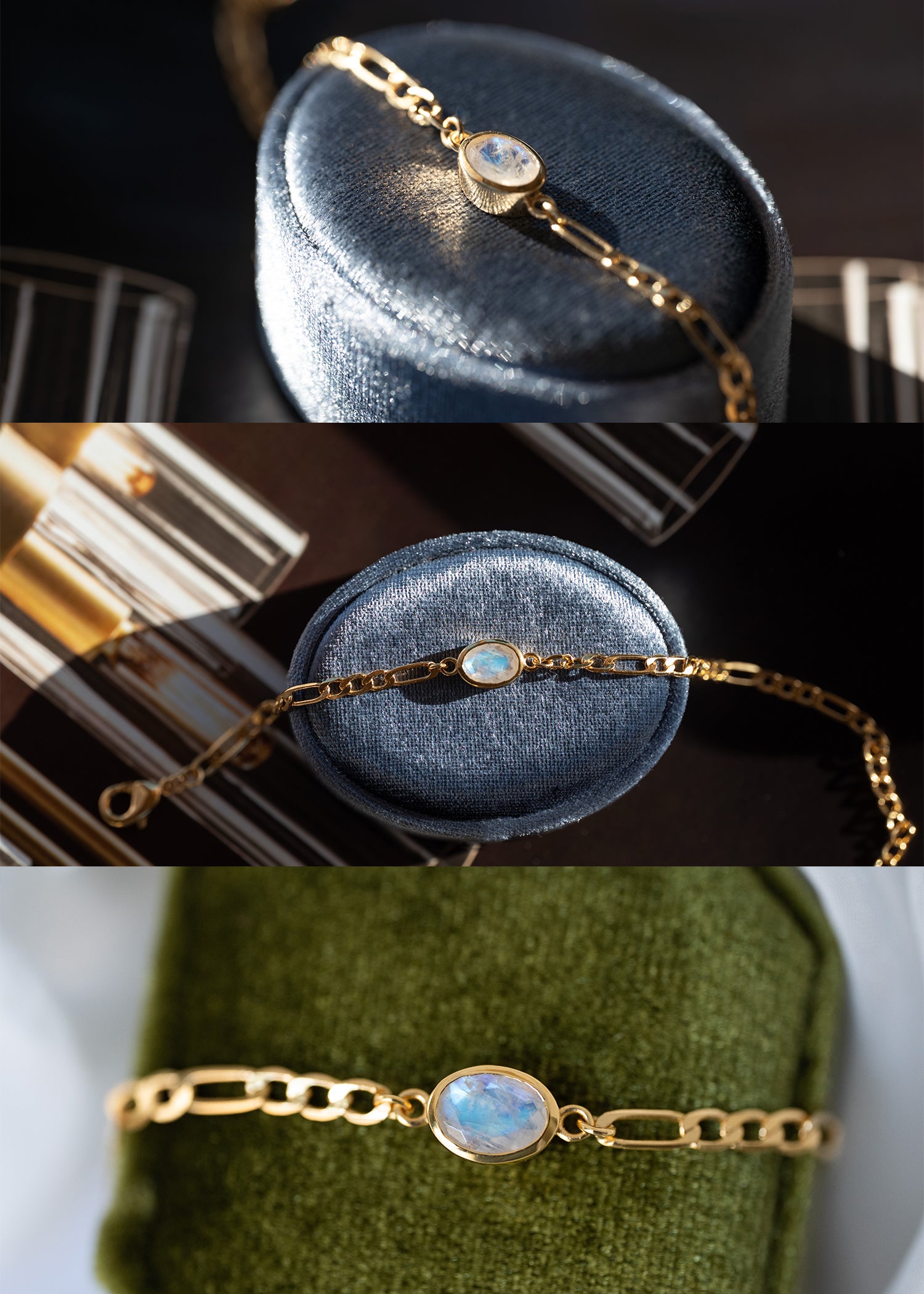 Moonstone Signature Oval Bracelet