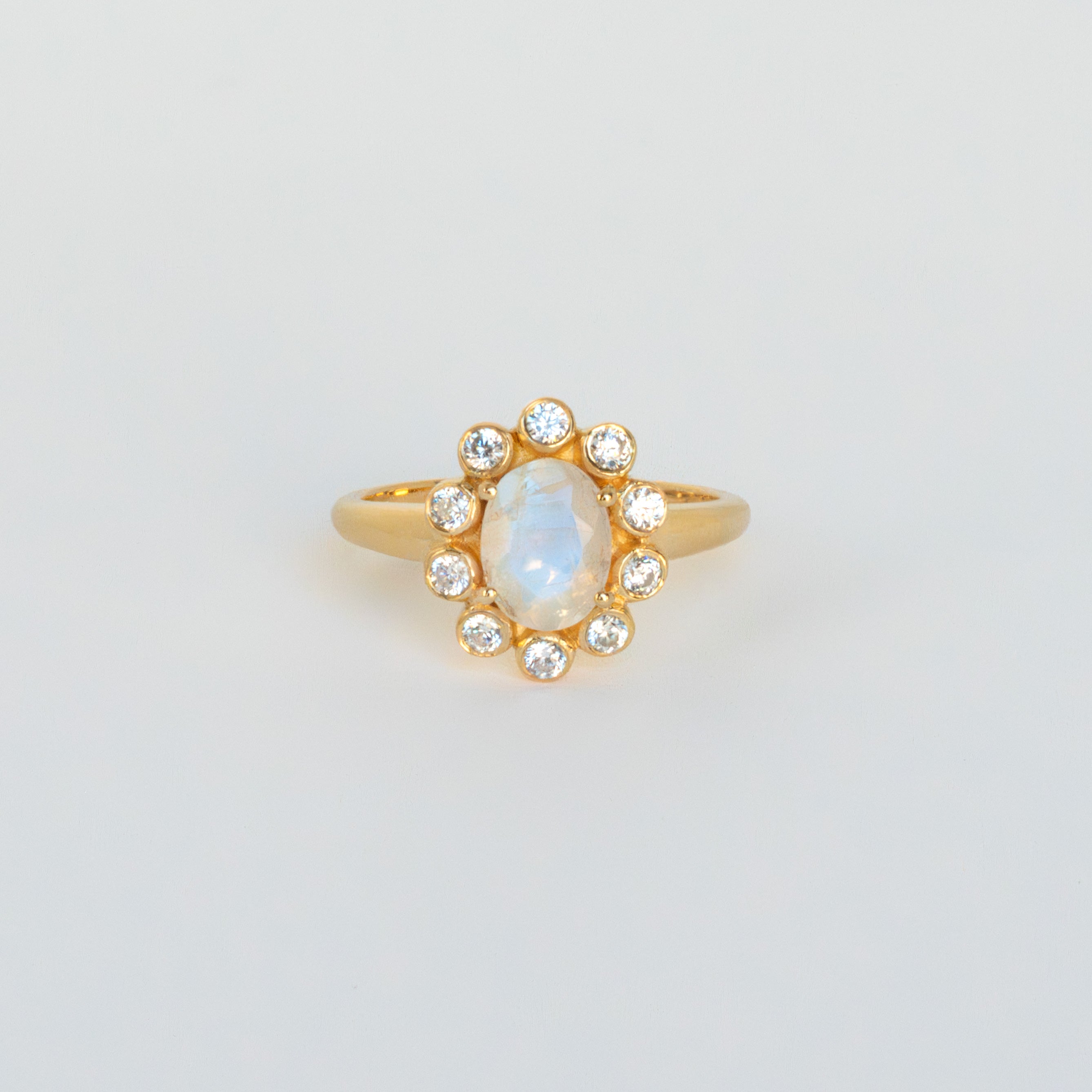 Moonstone Ring - Blossom