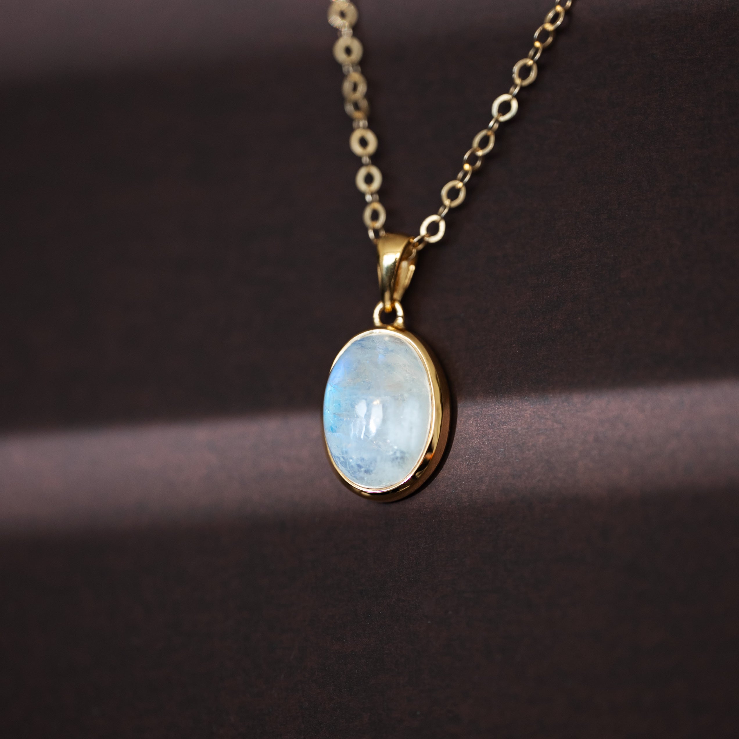 Moonstone-Necklace 14k Gold Filled