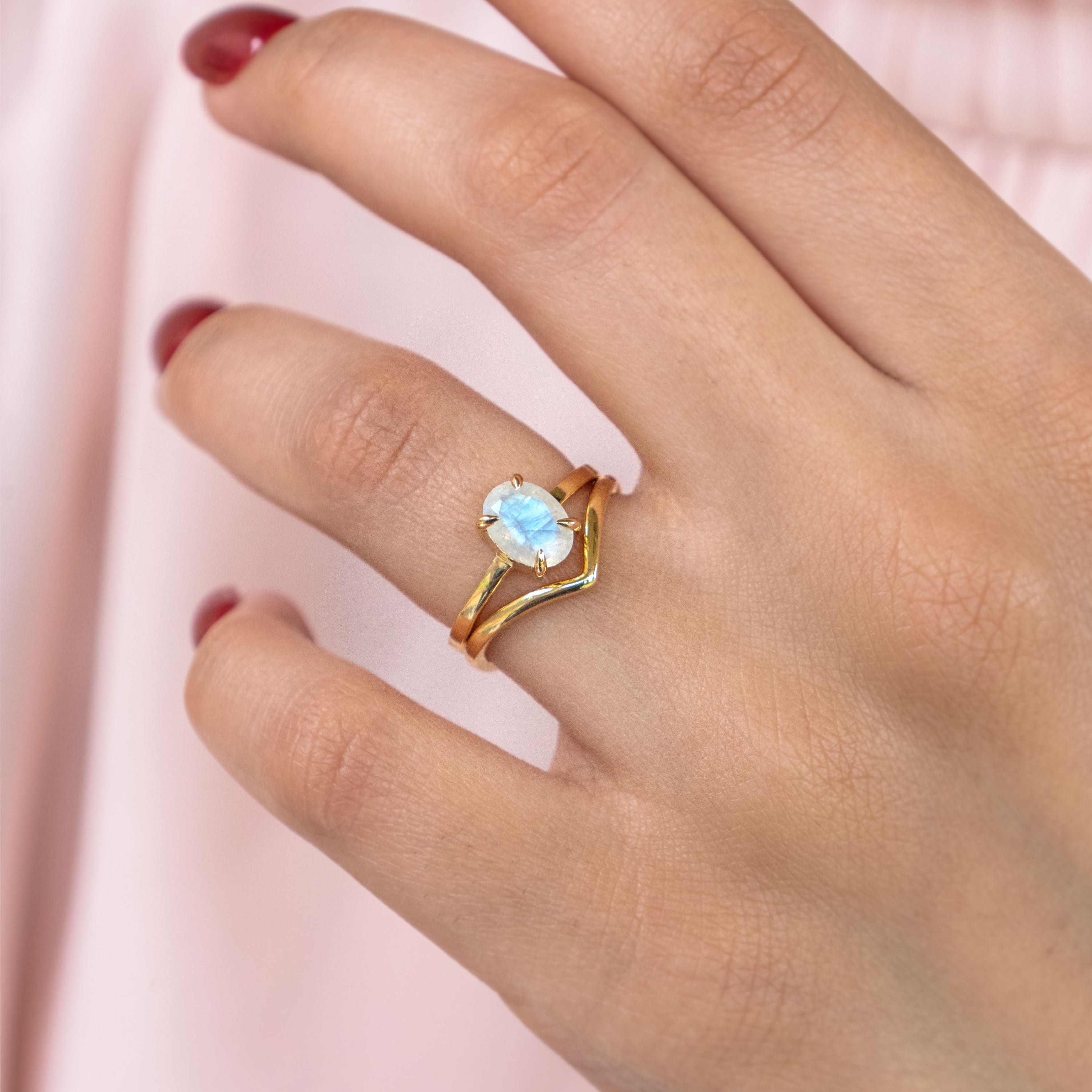 Moonstone Ring - Signature Oval