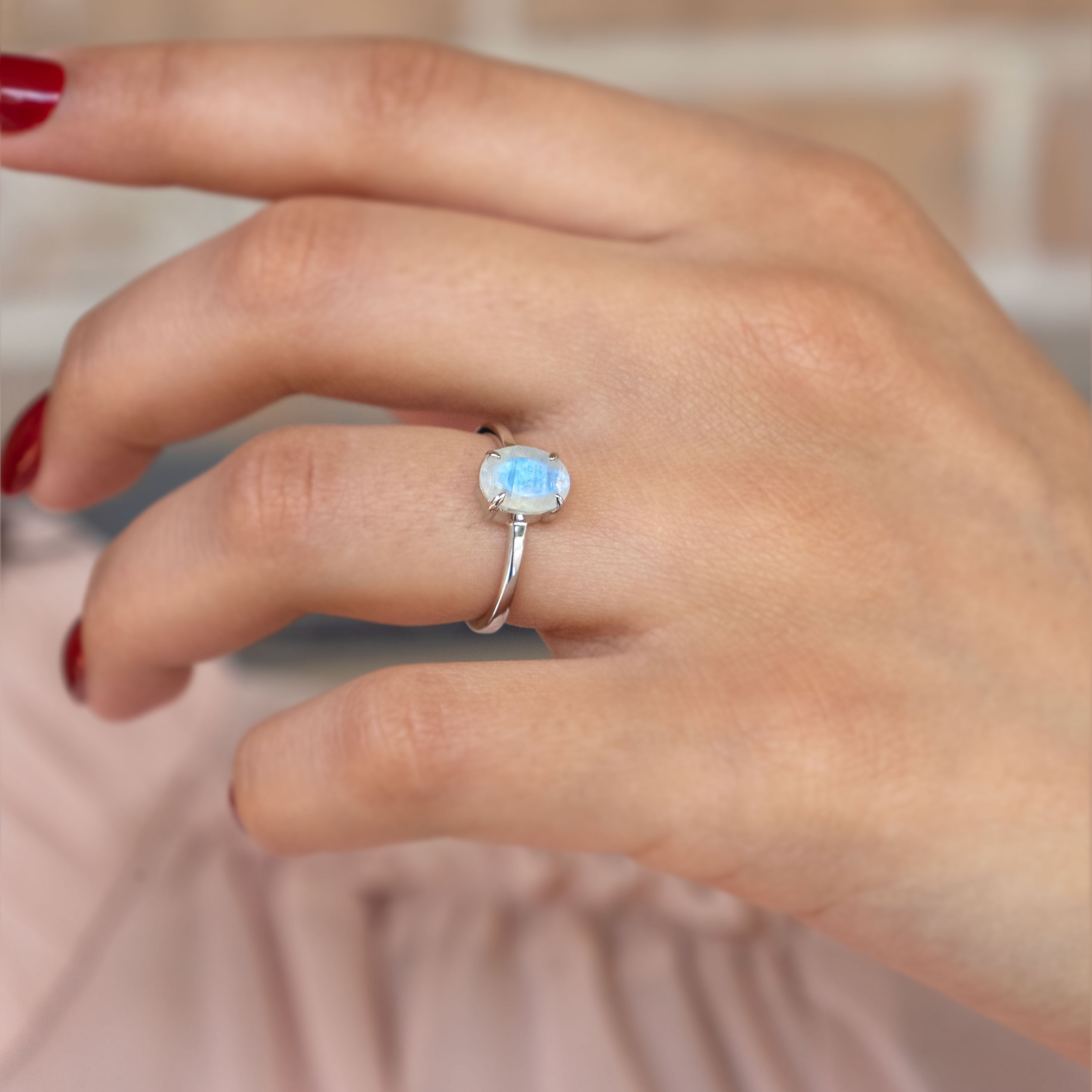 Moonstone Ring - Signature Oval