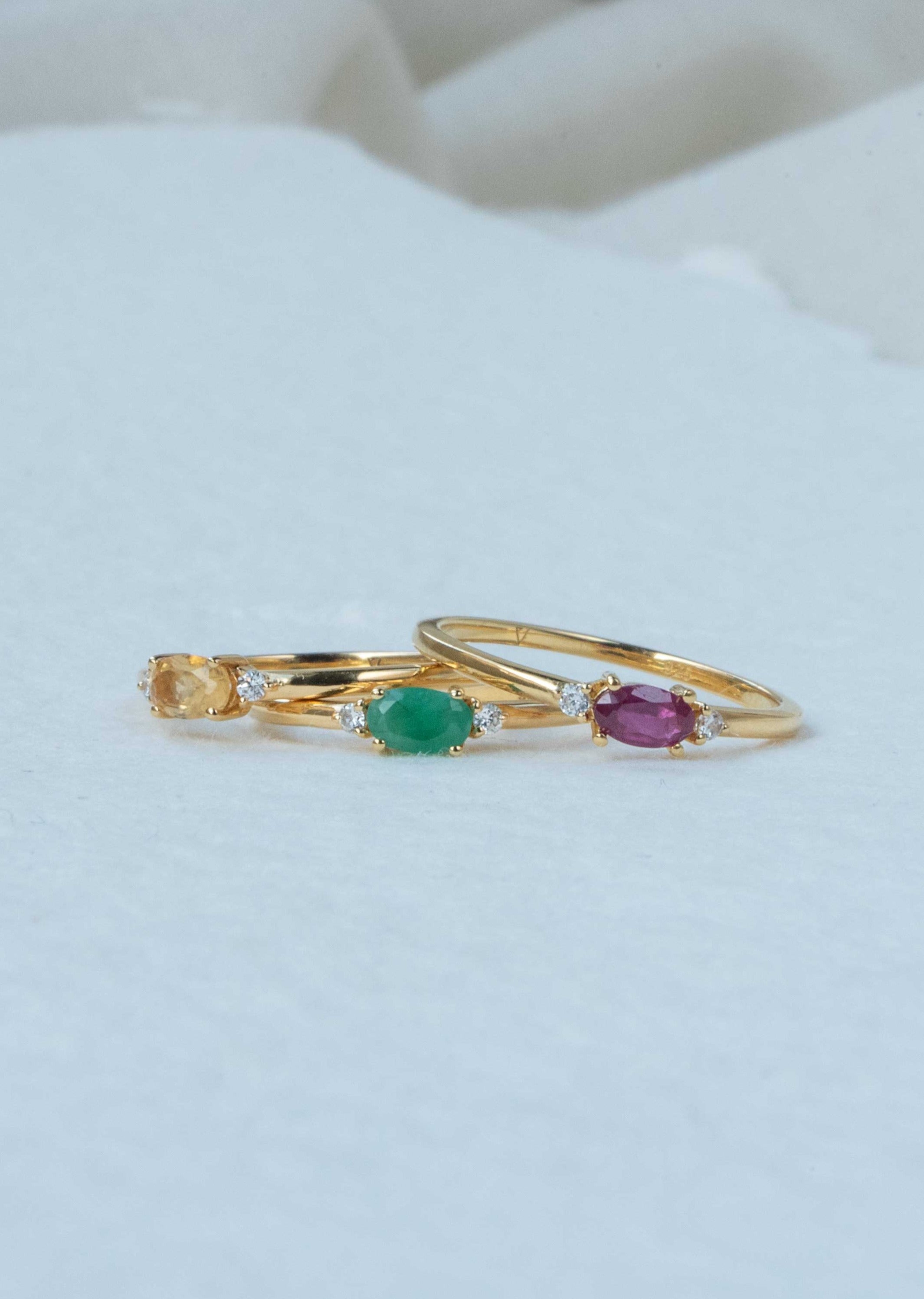 birthstone stacking ring best gifts for mom Christmas Holiday