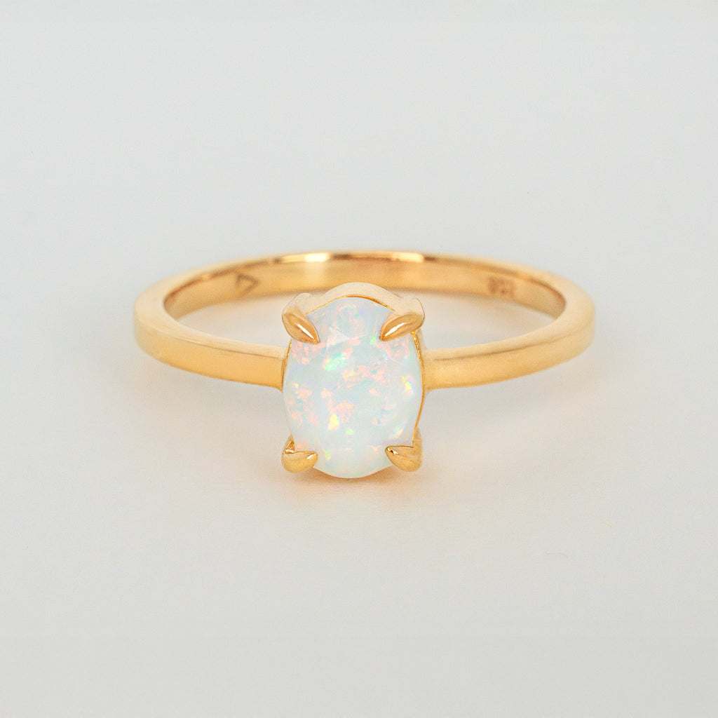 Opal Ring Signature Oval - Main Image