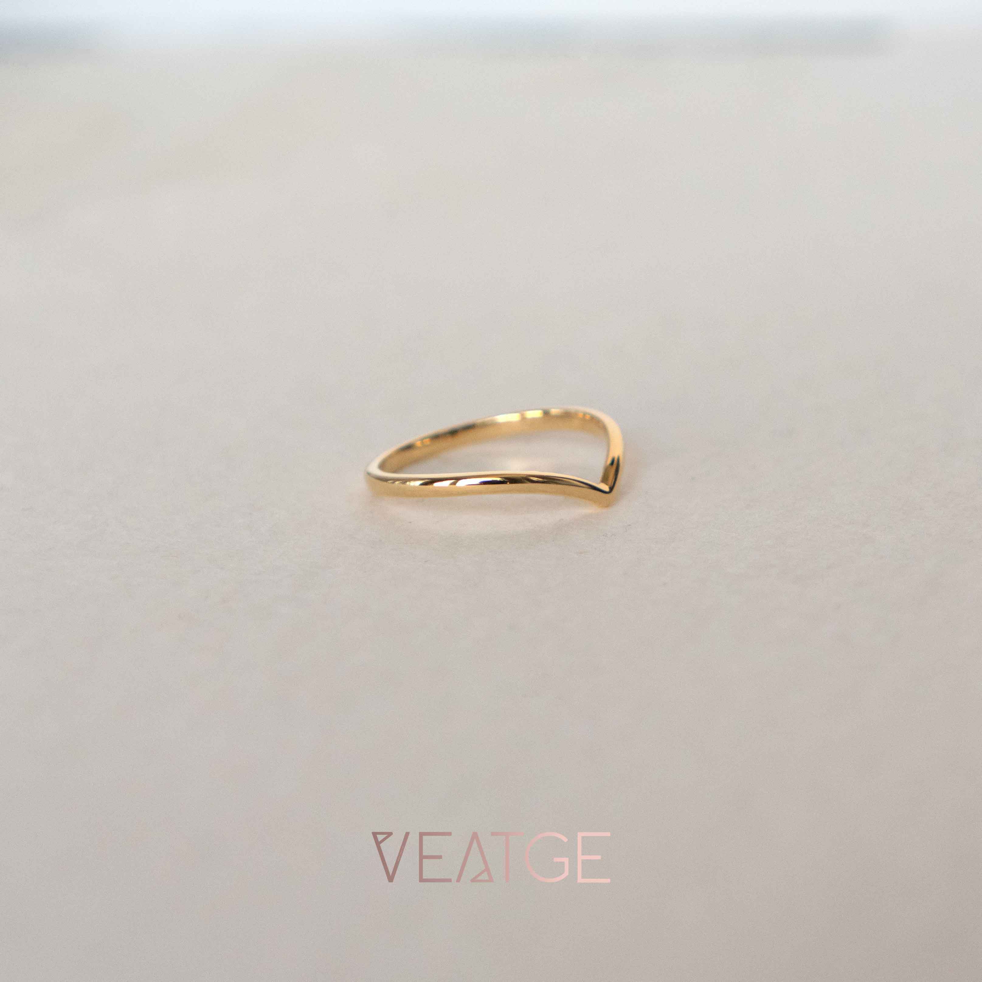 Petit Peak Stacking Ring