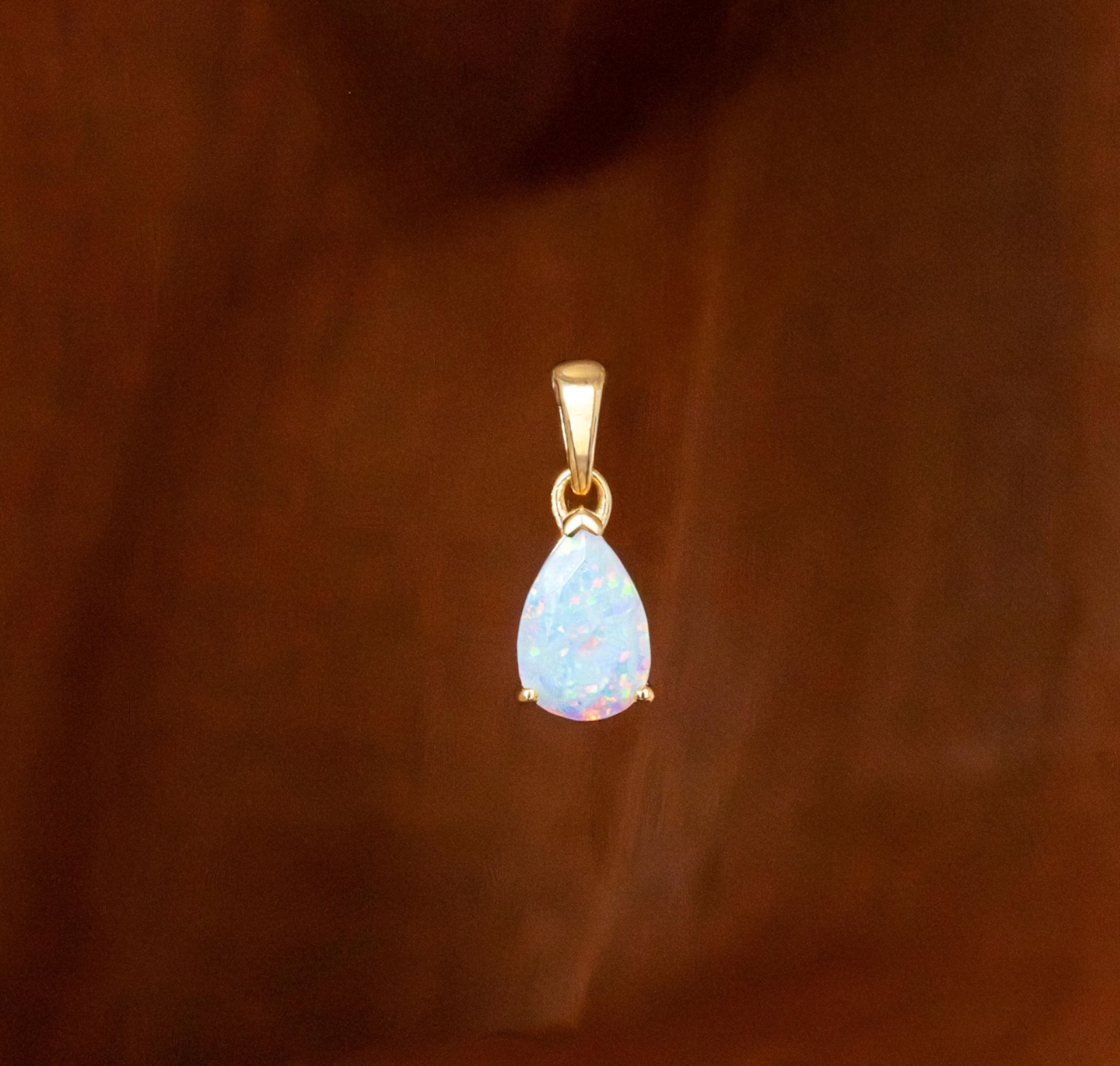 Pear Opal Pendant