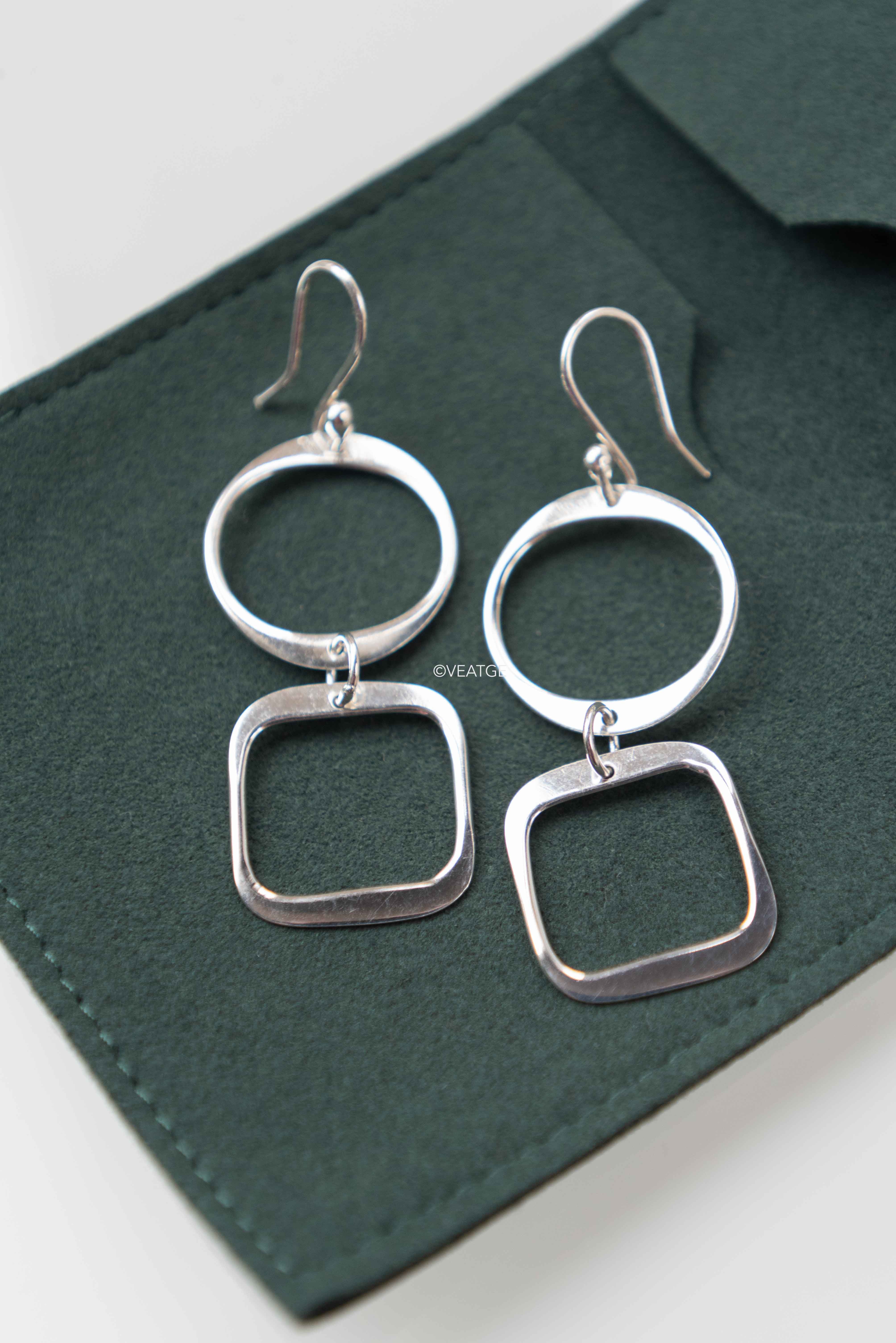 Geometric Statement Earrings