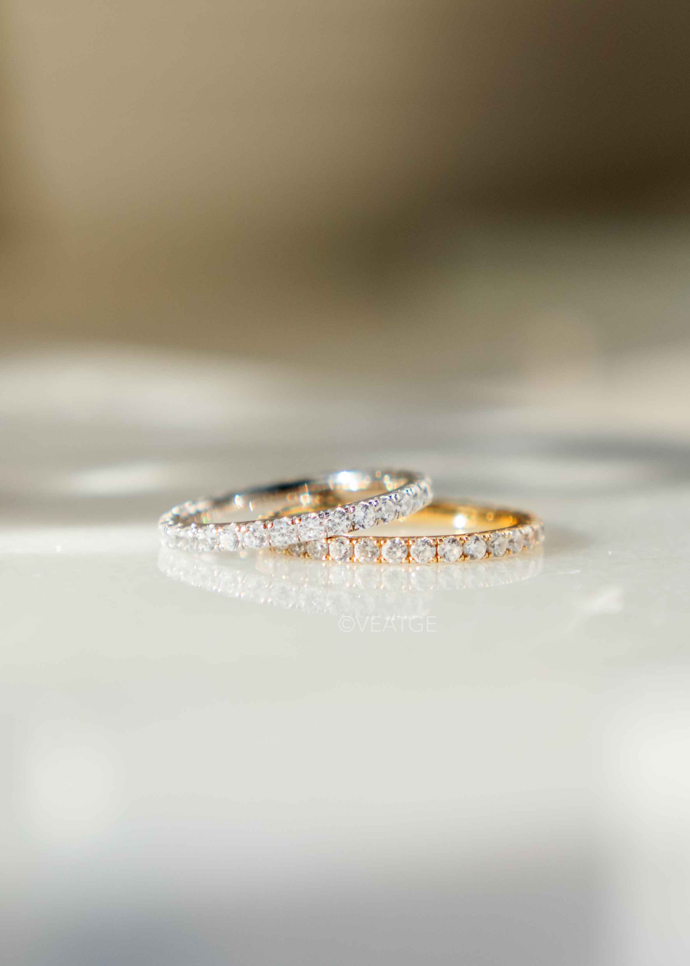 Full Eternity Band Diamond Ring, Simple Wedding Band, Dainty Stacking Ring, Micro pave ring, Promise Ring, Stackable Rings Gold