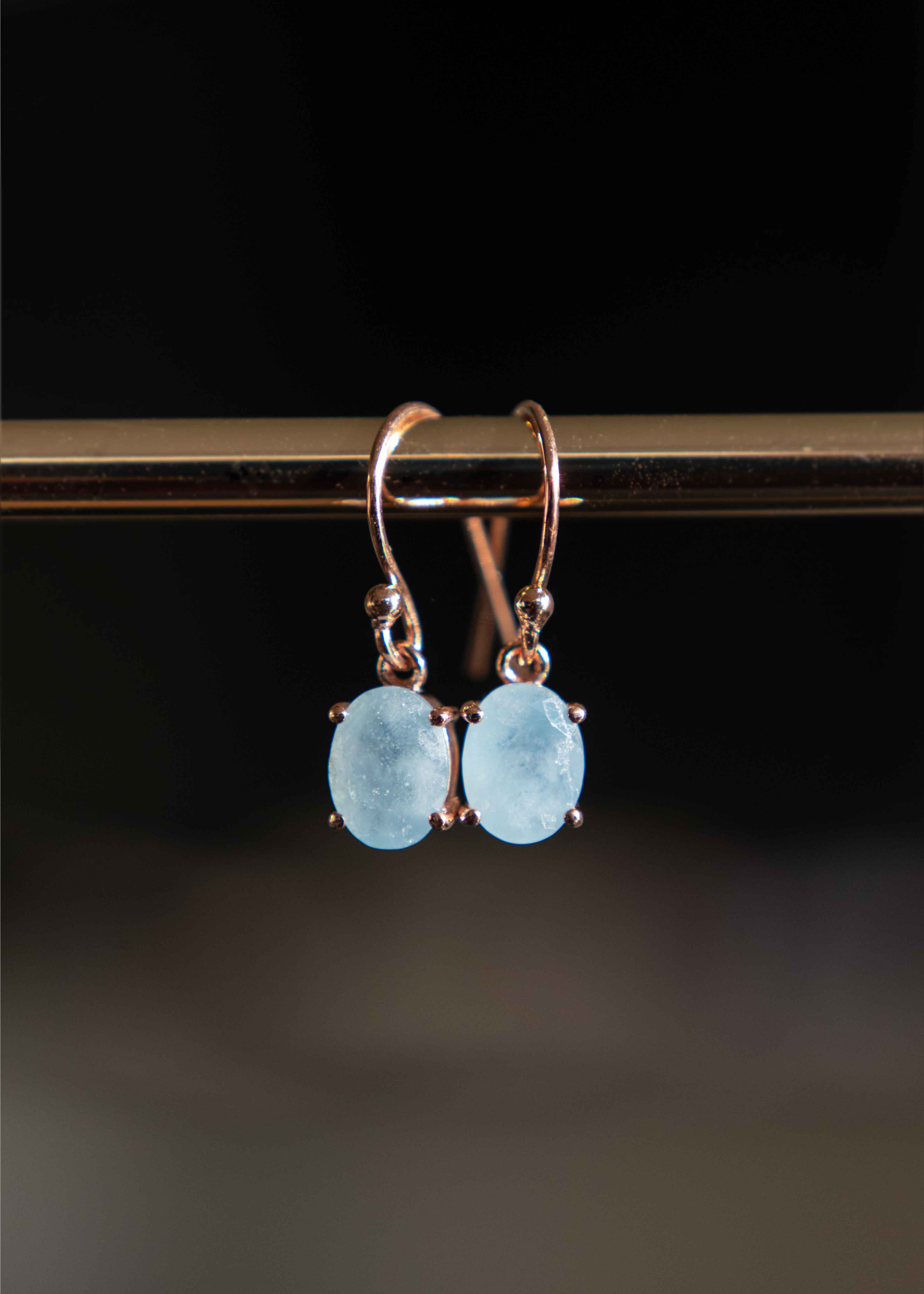 Aquamarine fashion Dangles