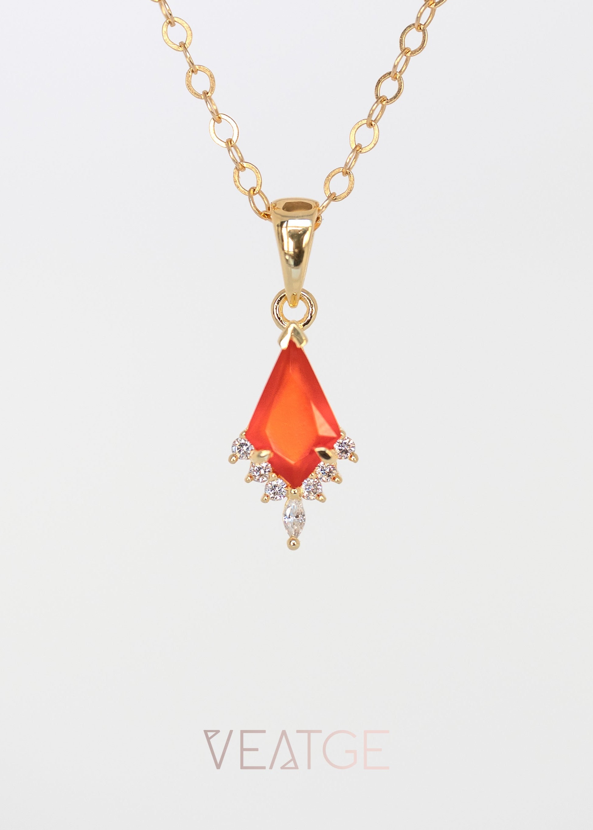 Carnelian Kite Necklace