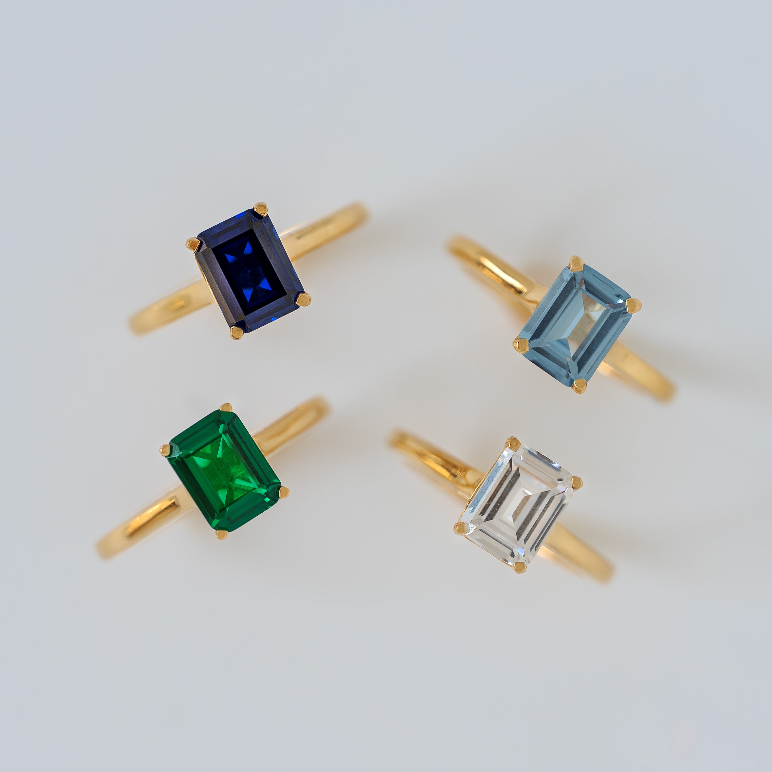 Blue Sapphire Ring - Structure