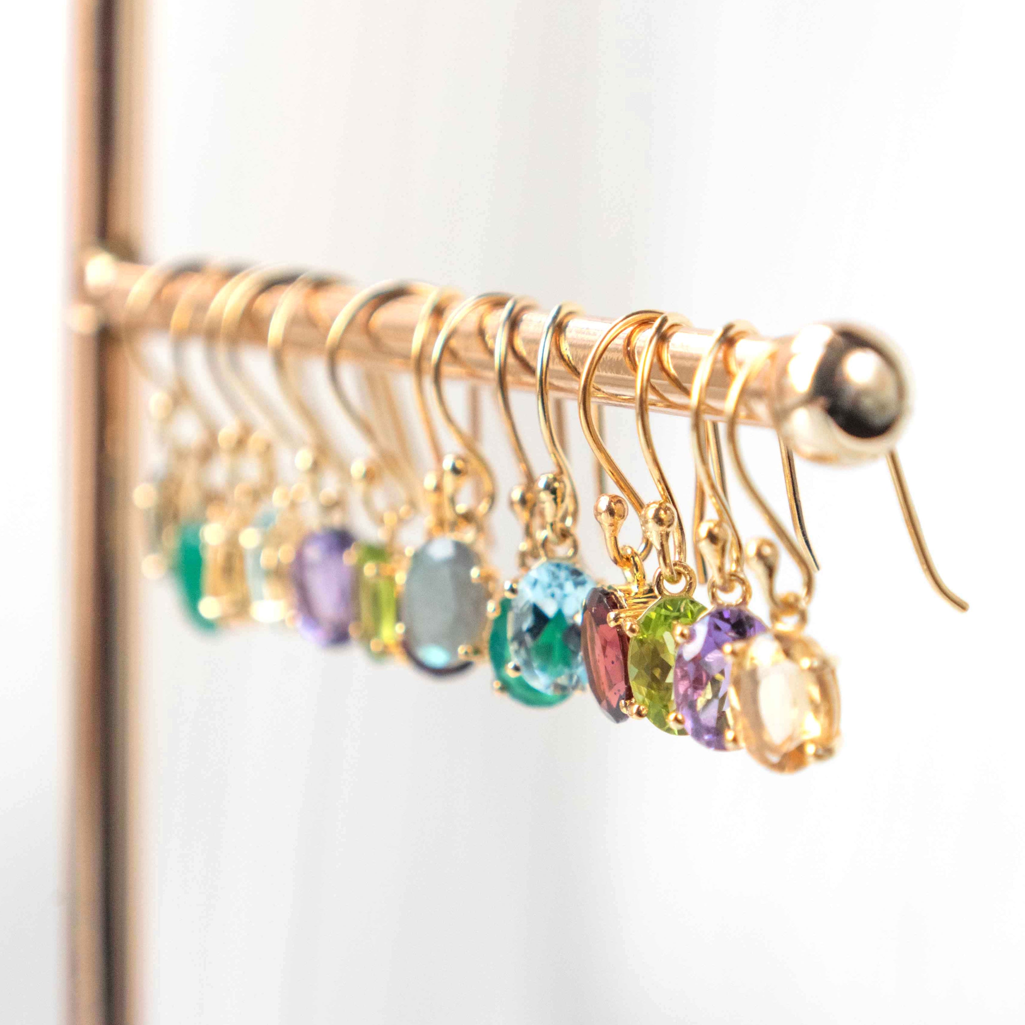 Citrine Dangle Earrings