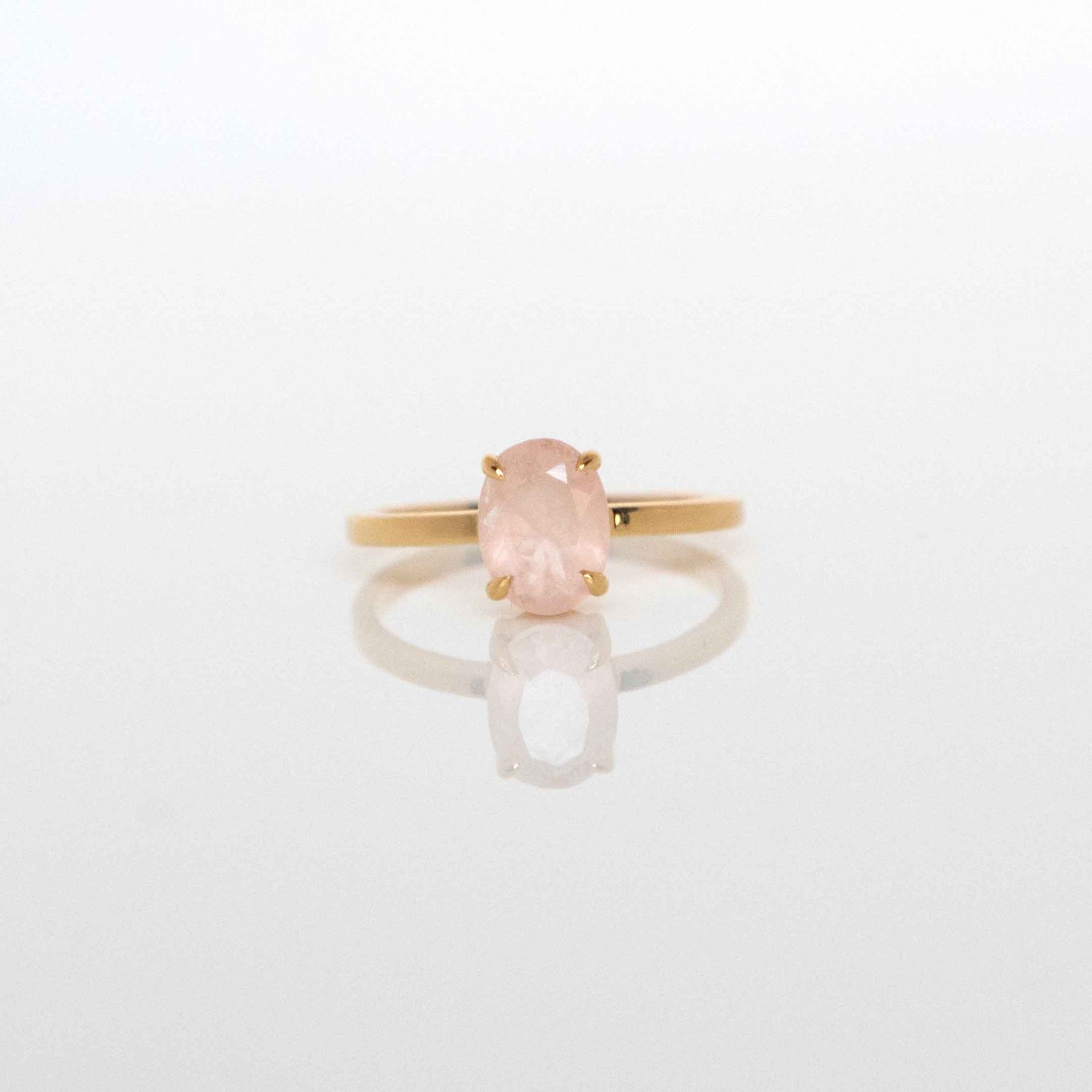 Rose Quartz Ring Veatge
