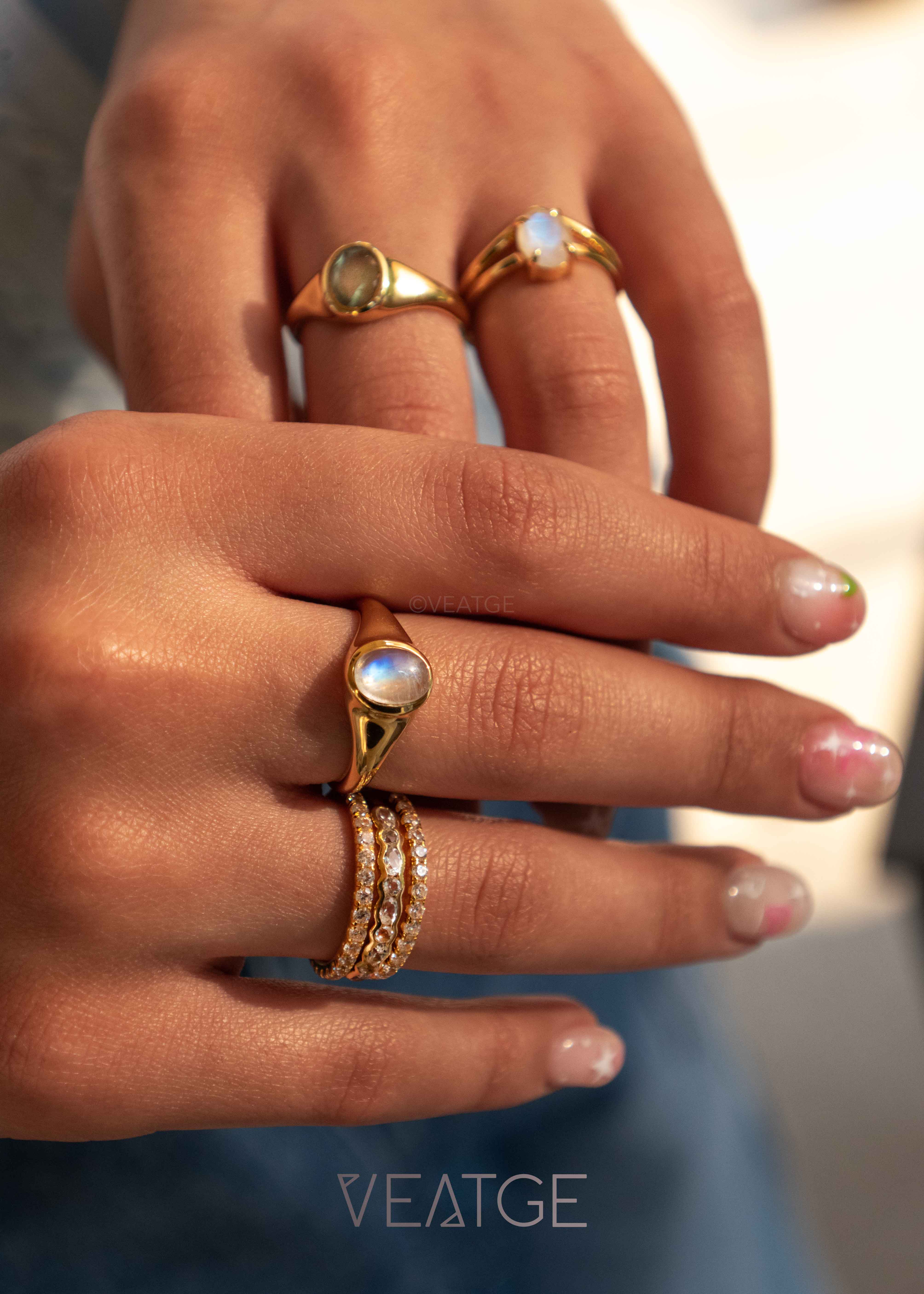 Moonstone Ring - Signet