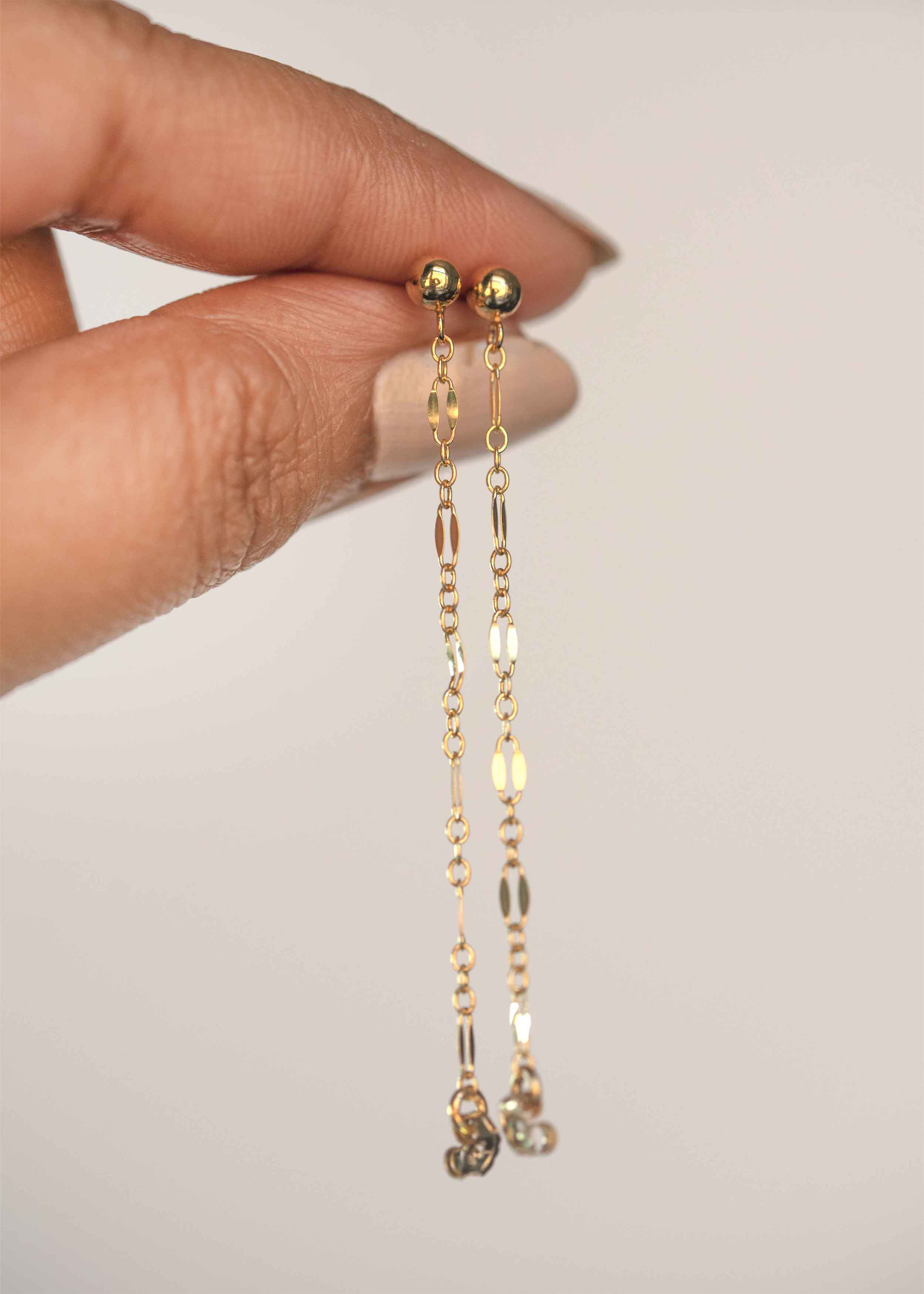 Chain Drop Earrings