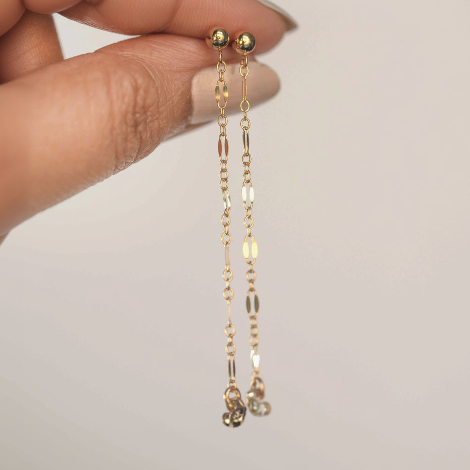 Chain Drop Earrings