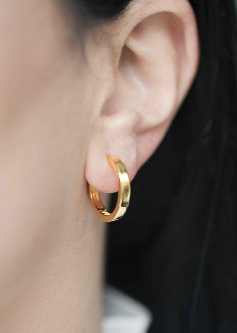 Gold Hoop Earrings Veatge