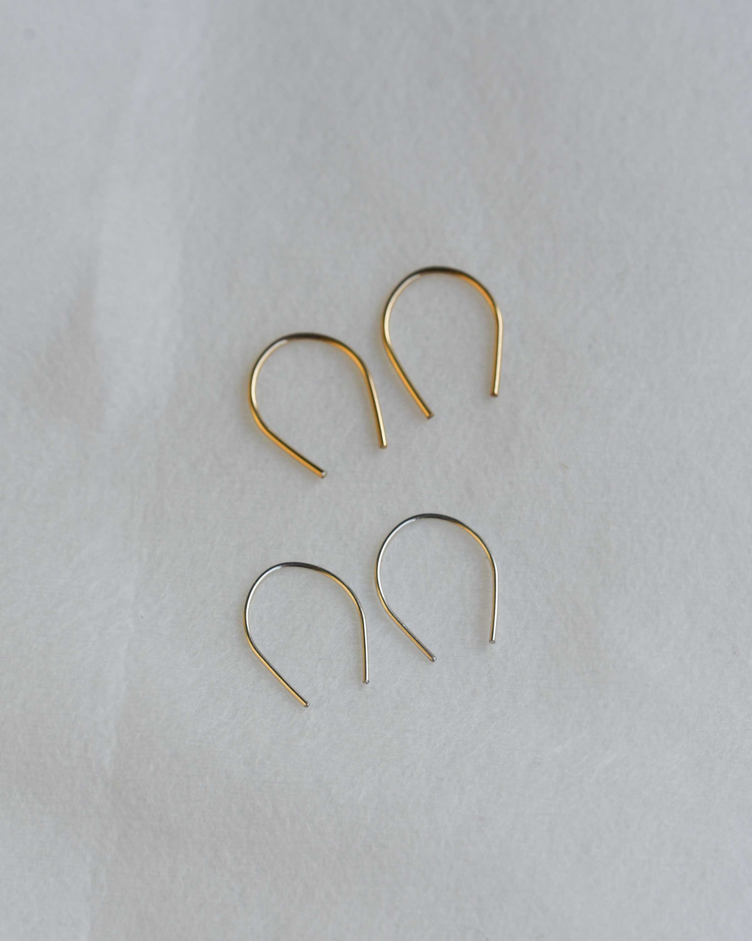 Horseshoe earrings, pay it forward earrings veatge