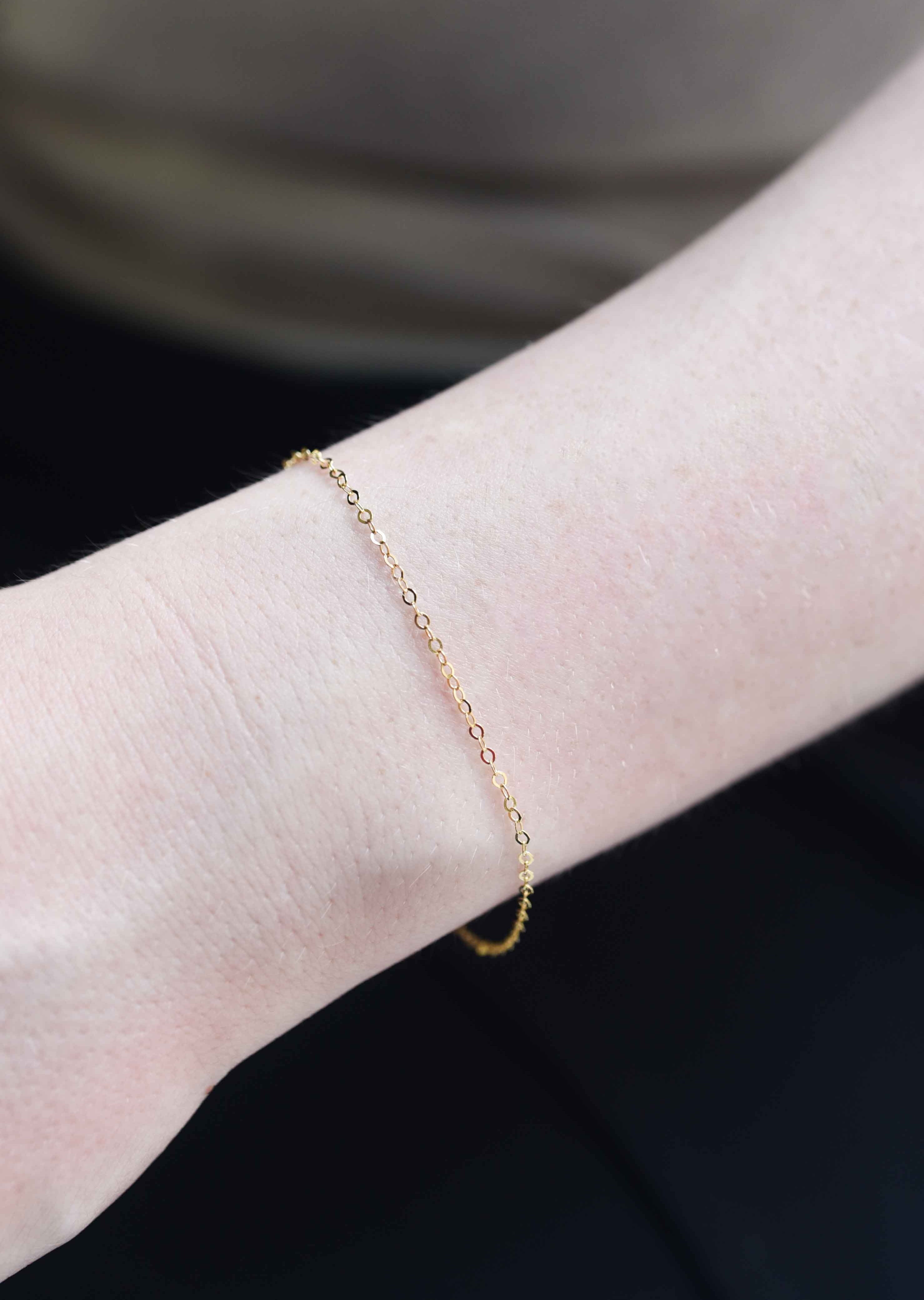 delicate chain bracelet gold, bridesmaid gifts christmas bulk gifts