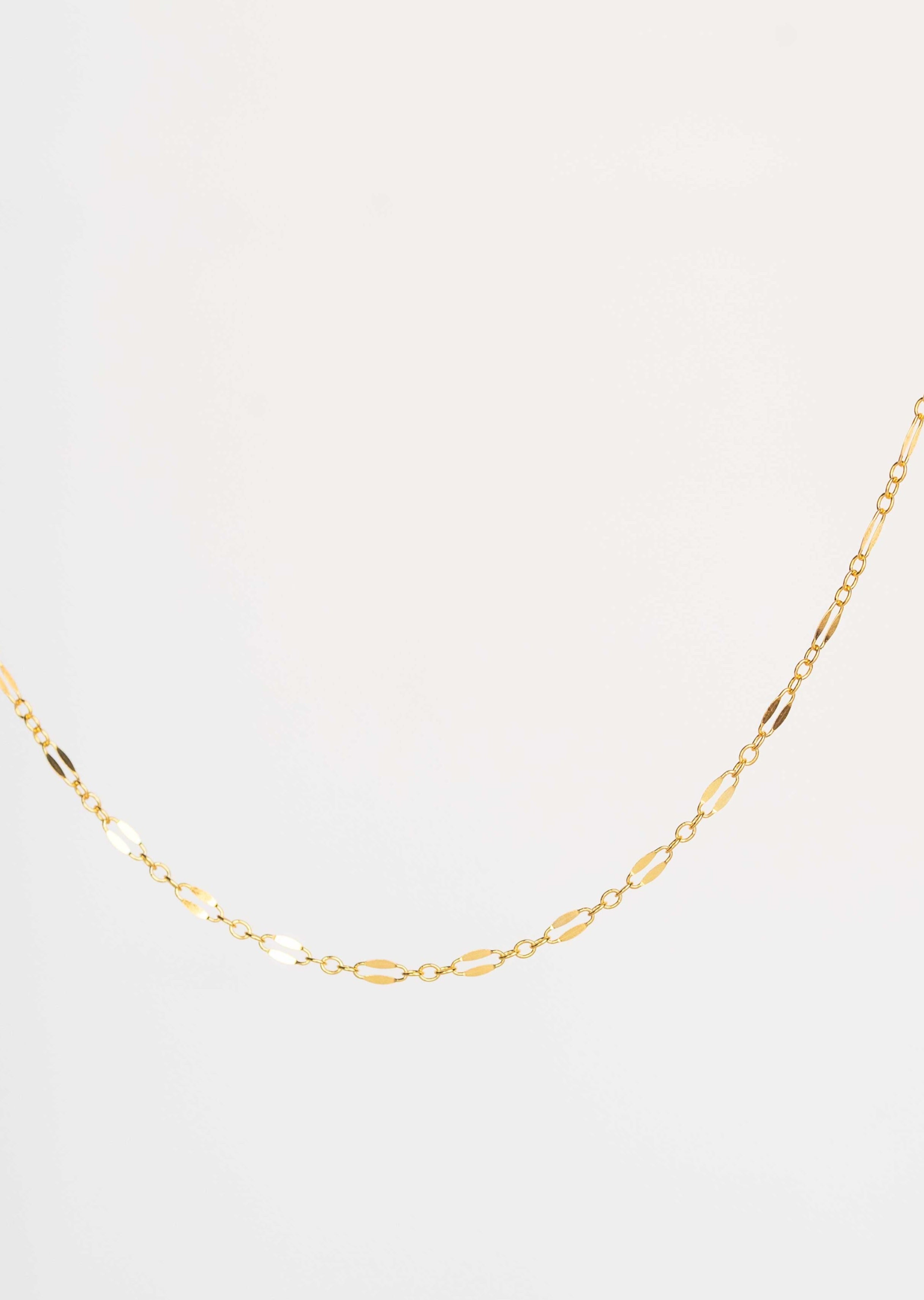 sequin wheat fancy Chain Necklace gold gifts for women
