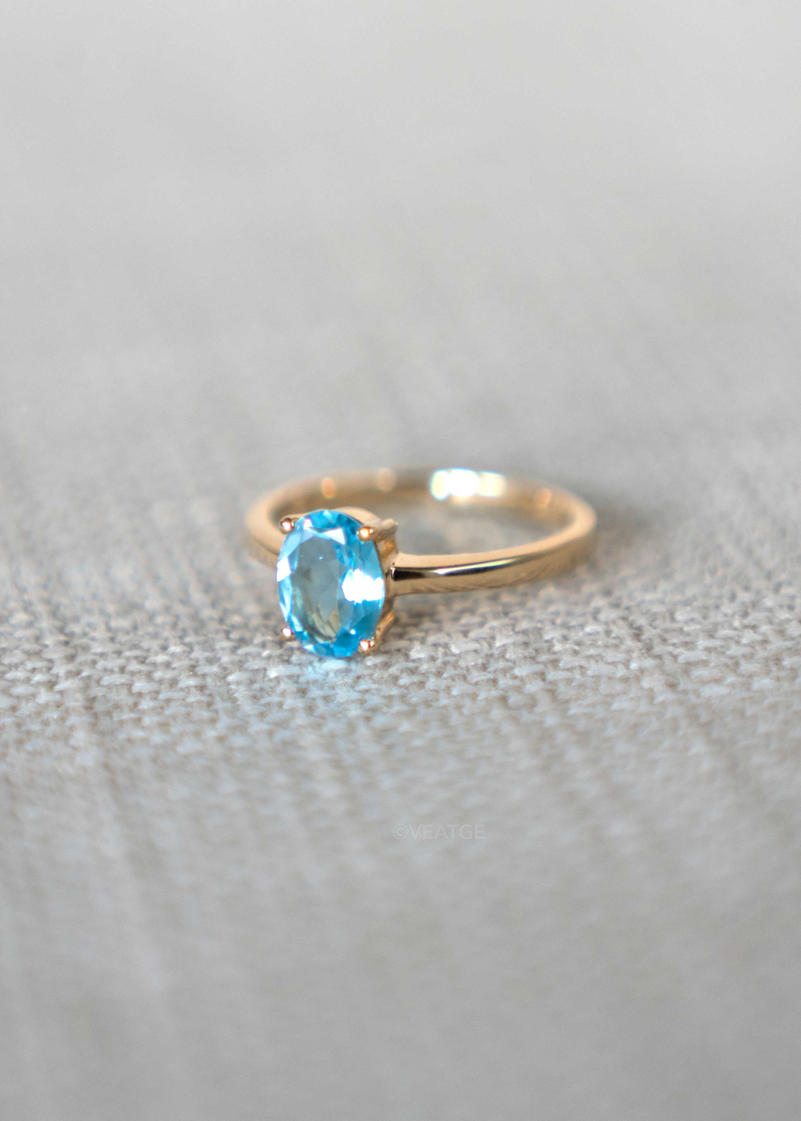 Topaz Blue Ring Gemstone Fine Rings for sale | eBay