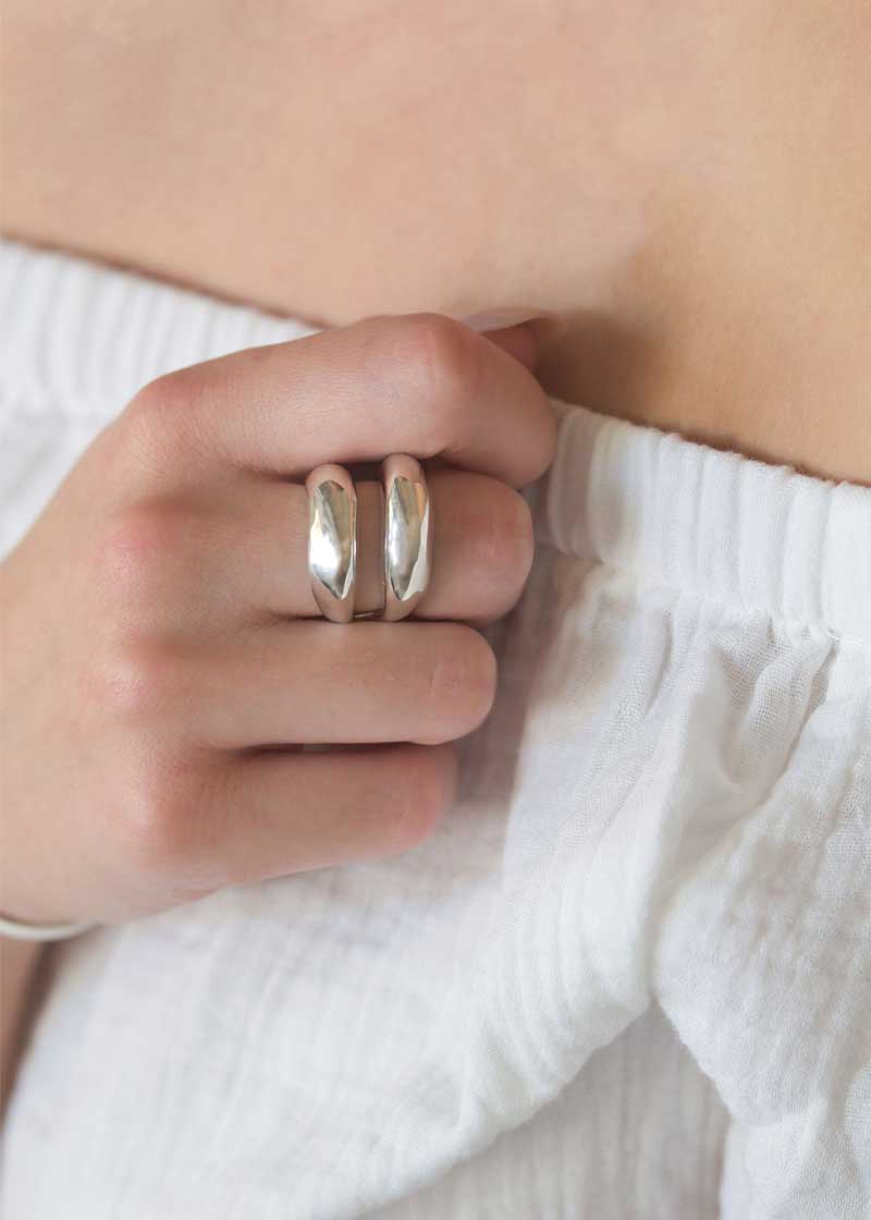 Two Dome Ring