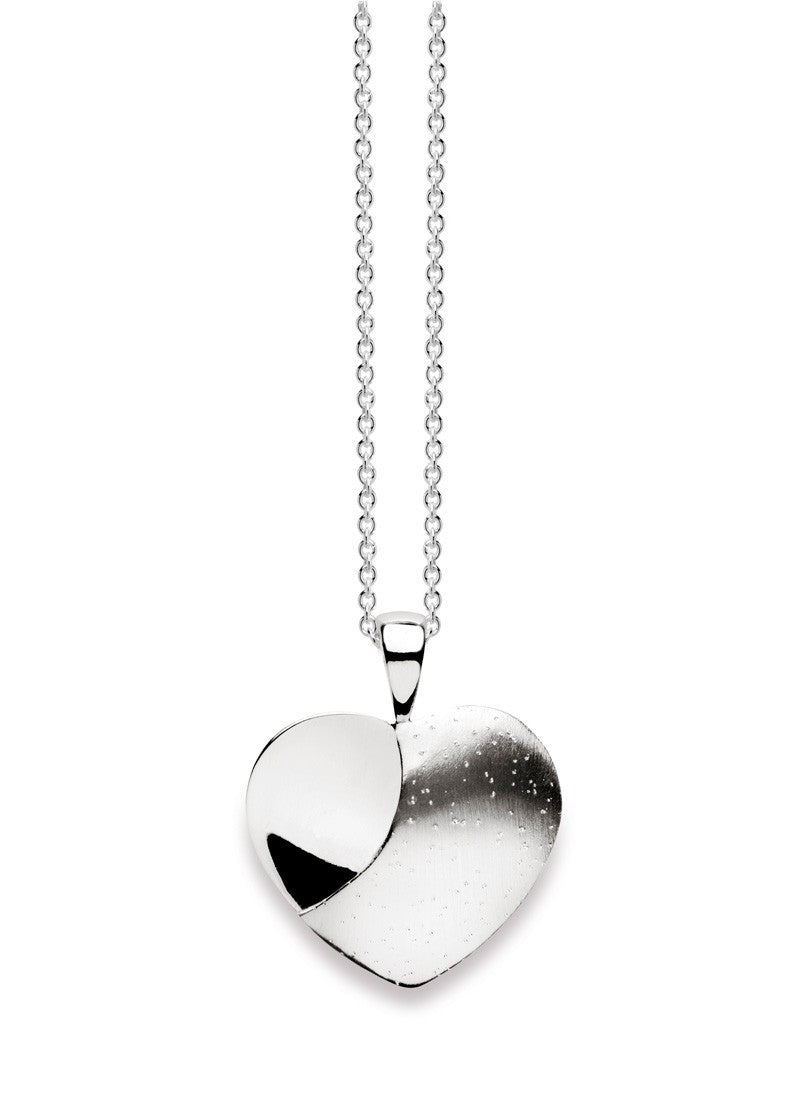 Diamond Dust Heart Pendant